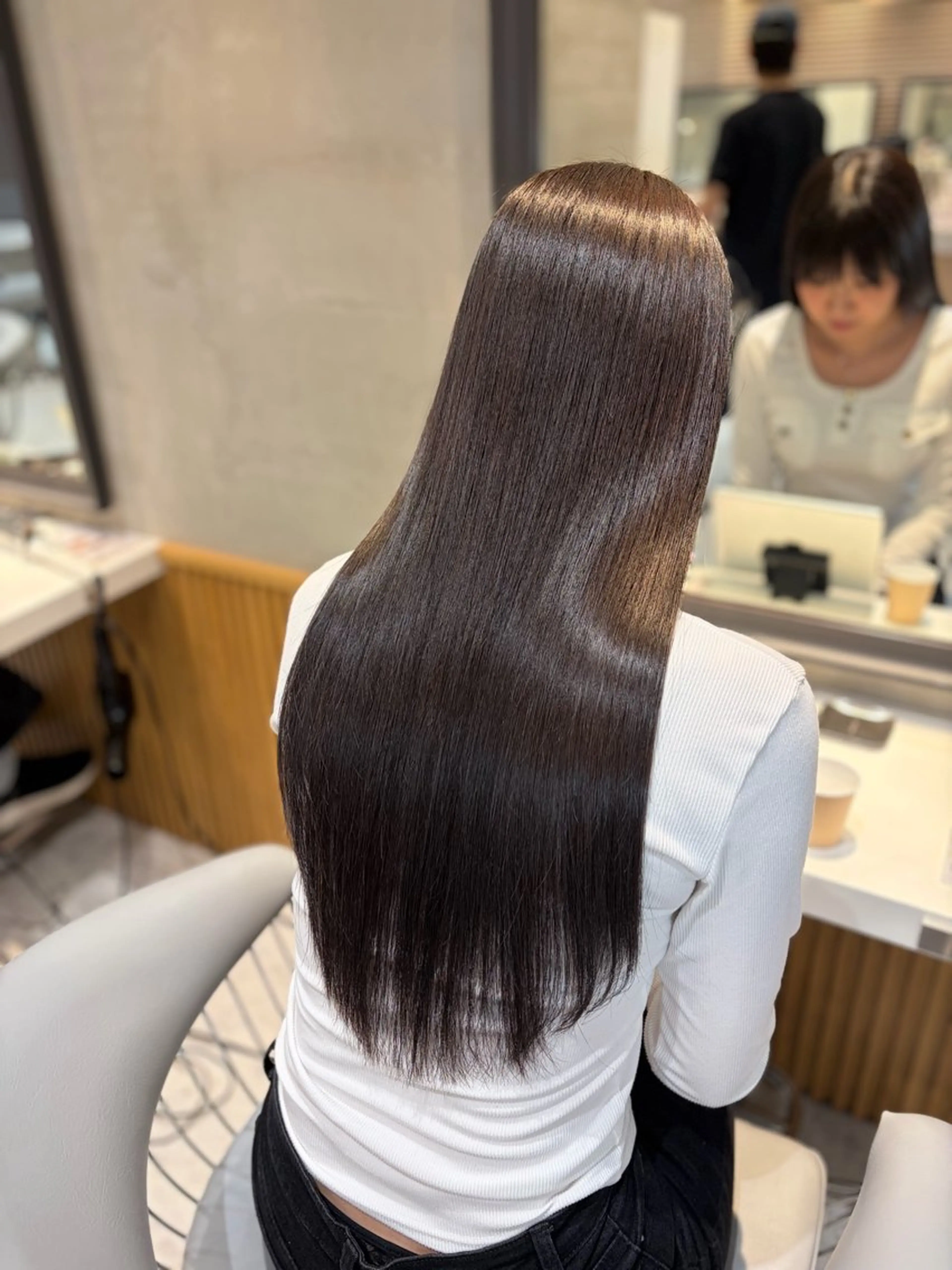 ロング トリートメント はるか/ヘアアレンジ ブリーチなしカラー♡のヘアスタイル