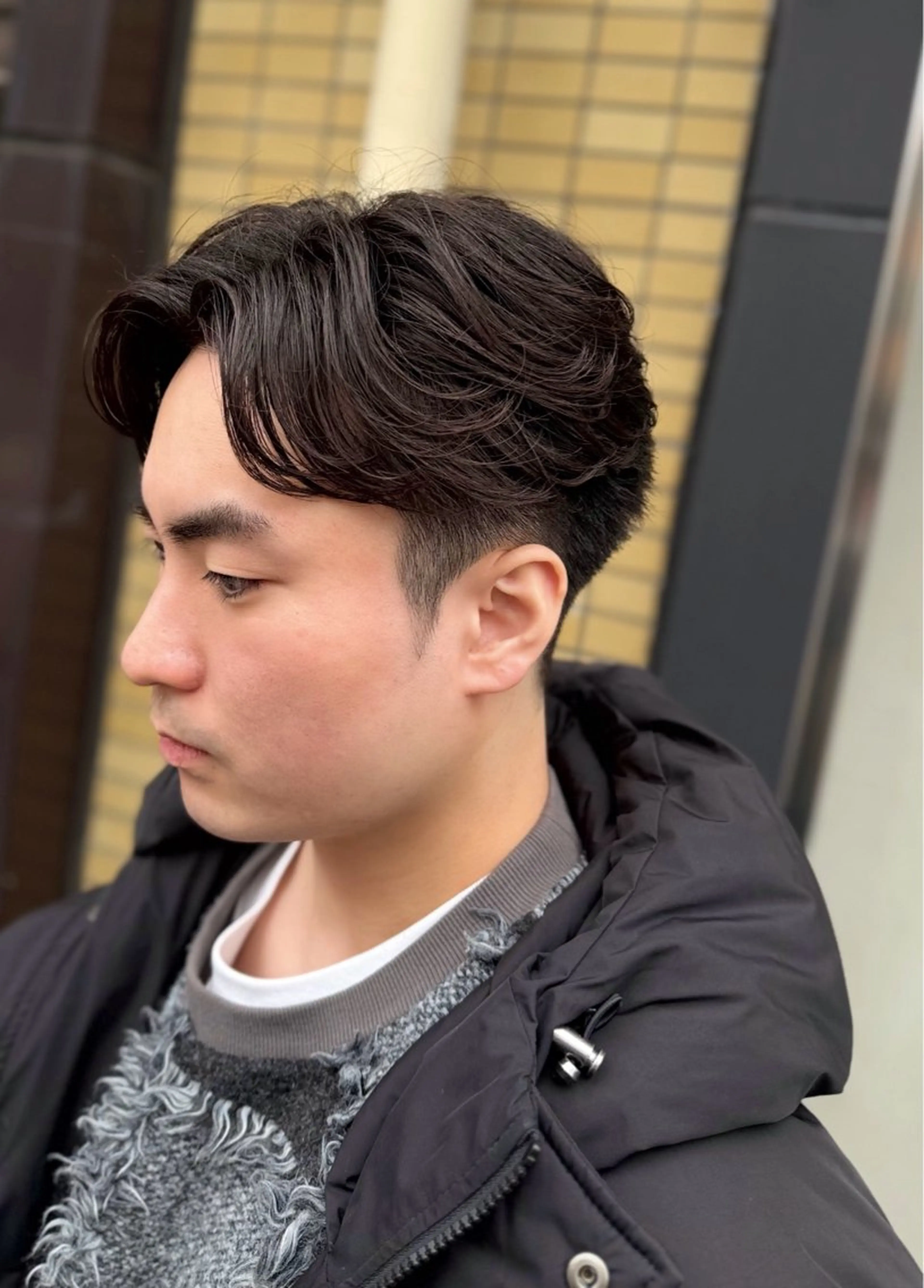 ショート ヘアアレンジ メンズ ショートヘア カット PRIVATE BARBER所属・爆モテフェザー ショート/MoRiのヘアスタイル