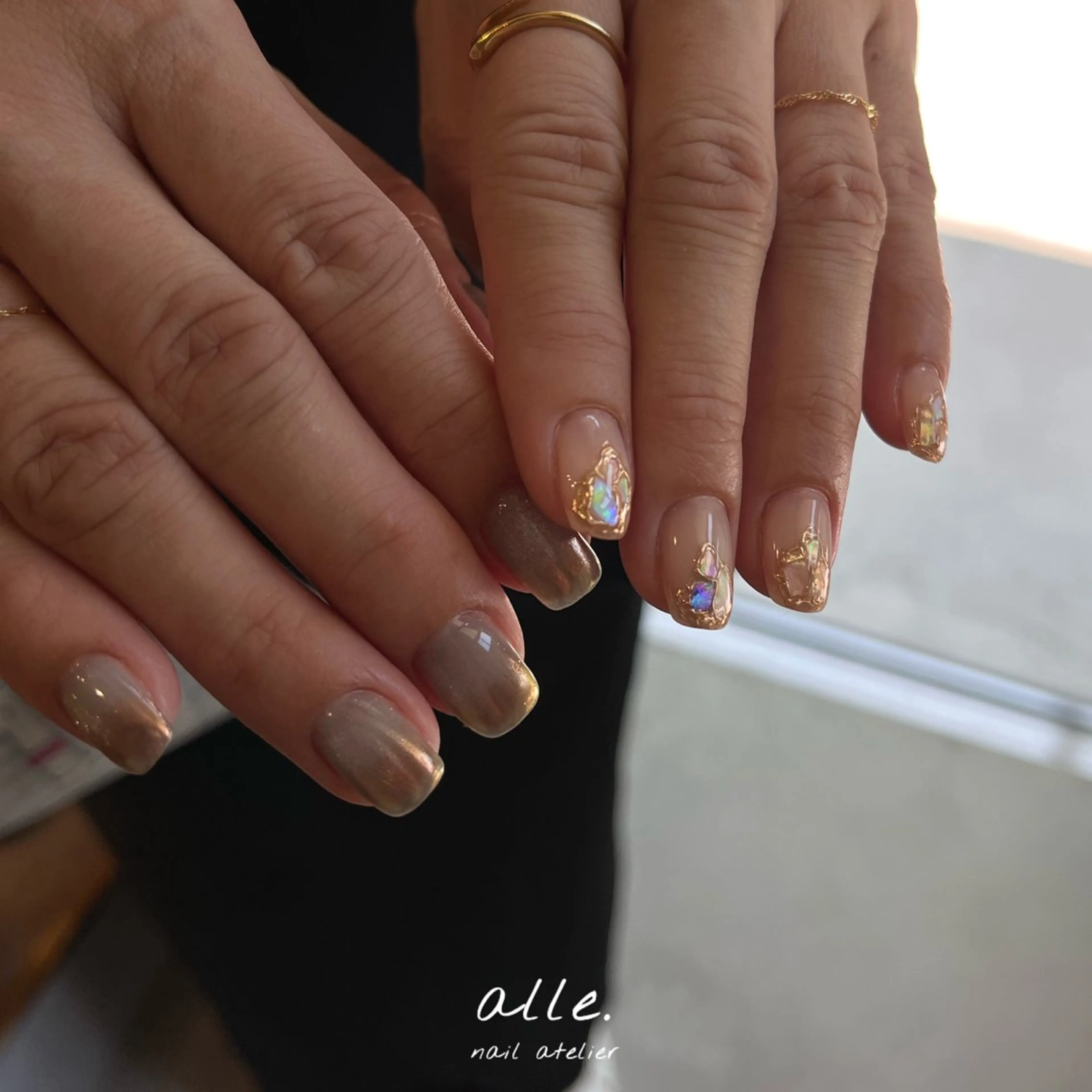 ネイル ハンドネイル atelier alle.のネイルデザイン