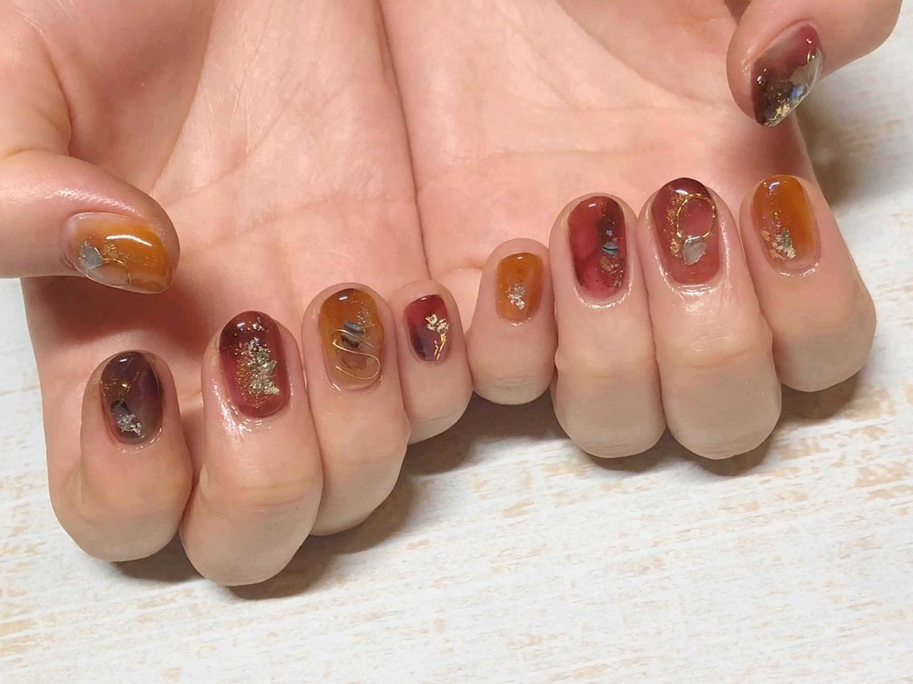 ネイル 𖡼 yumenoのネイルデザイン