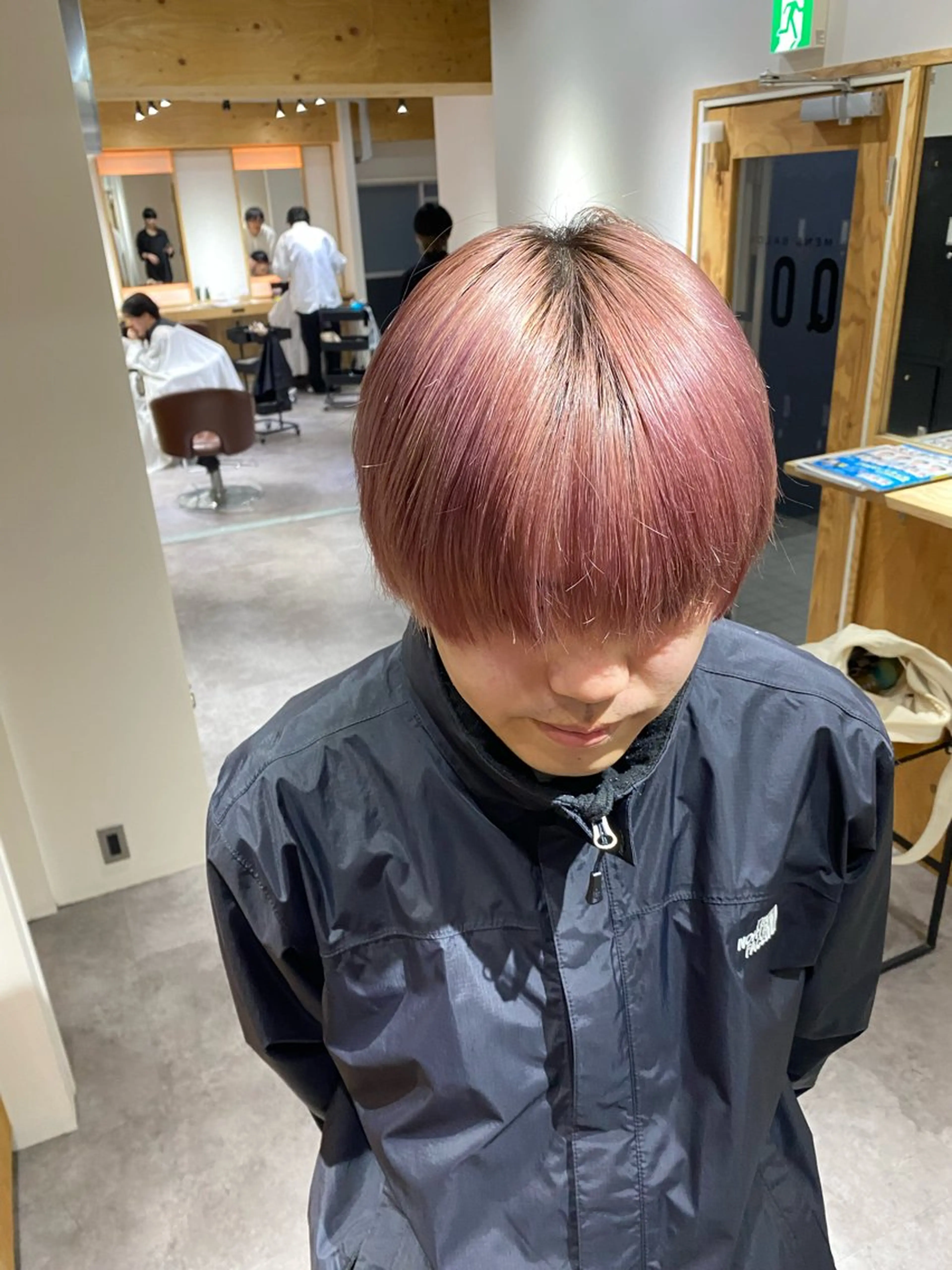 カラー メンズ カット ヘアカラー メンズブリーチカラー /パーマ ごーた立川のヘアスタイル