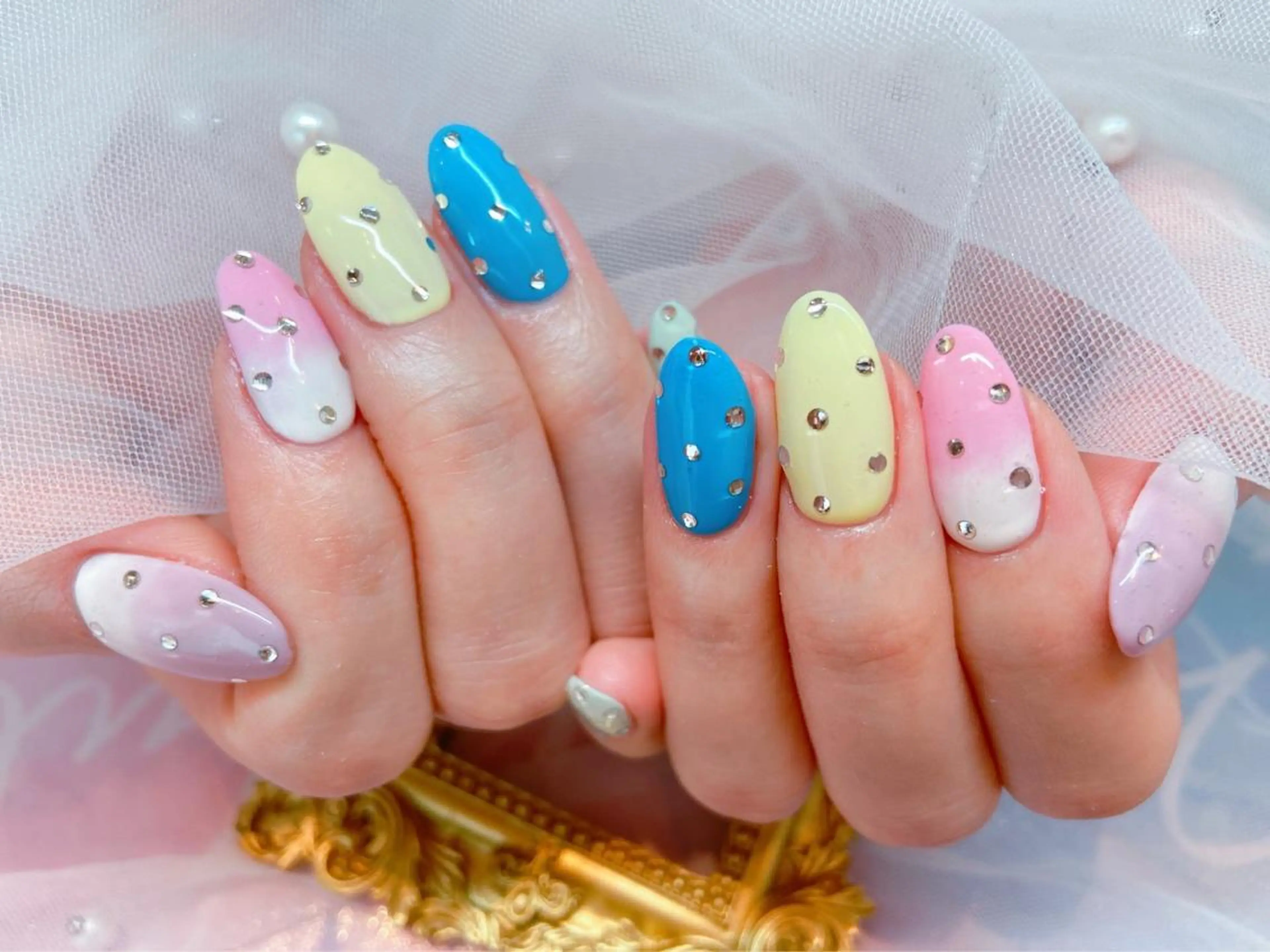 ネイル 長さだし専門店 M2　rikaのネイルデザイン