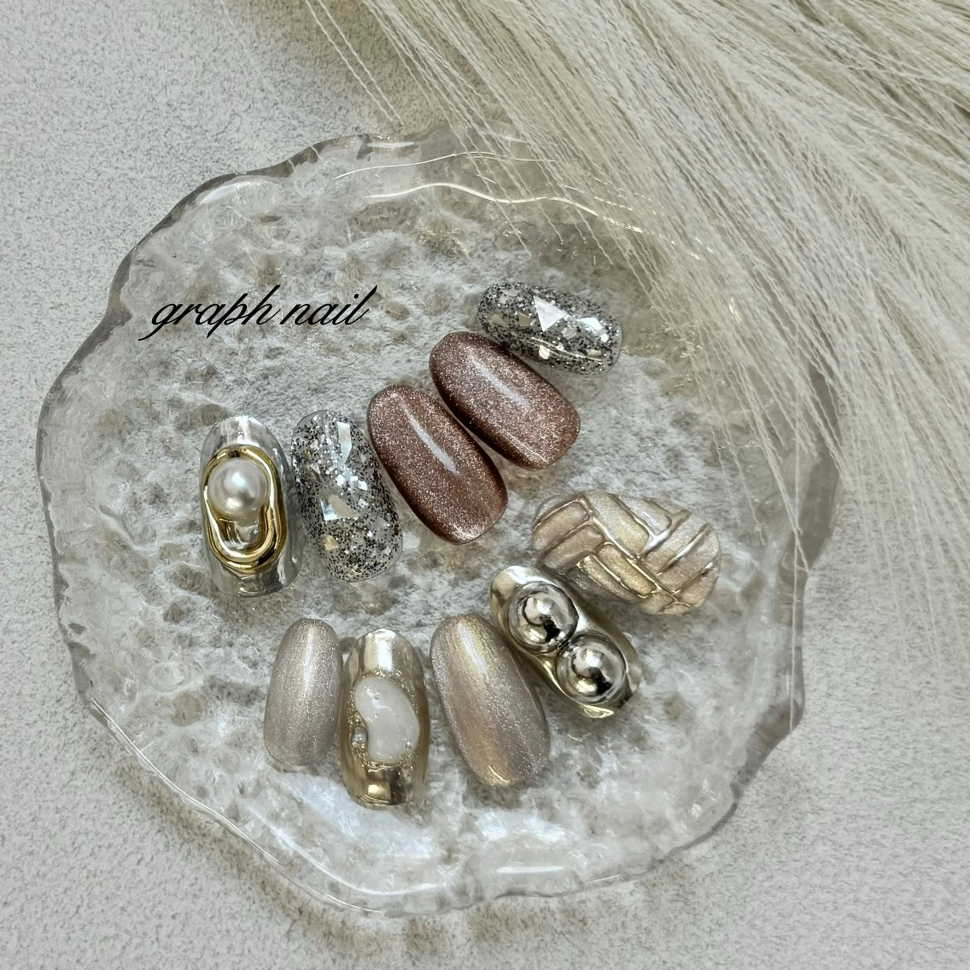 ネイル ハンドネイル graph nail【グラフ ネイル】所属・graphnail‪ ‪‪❤︎‬manaのネイルデザイン