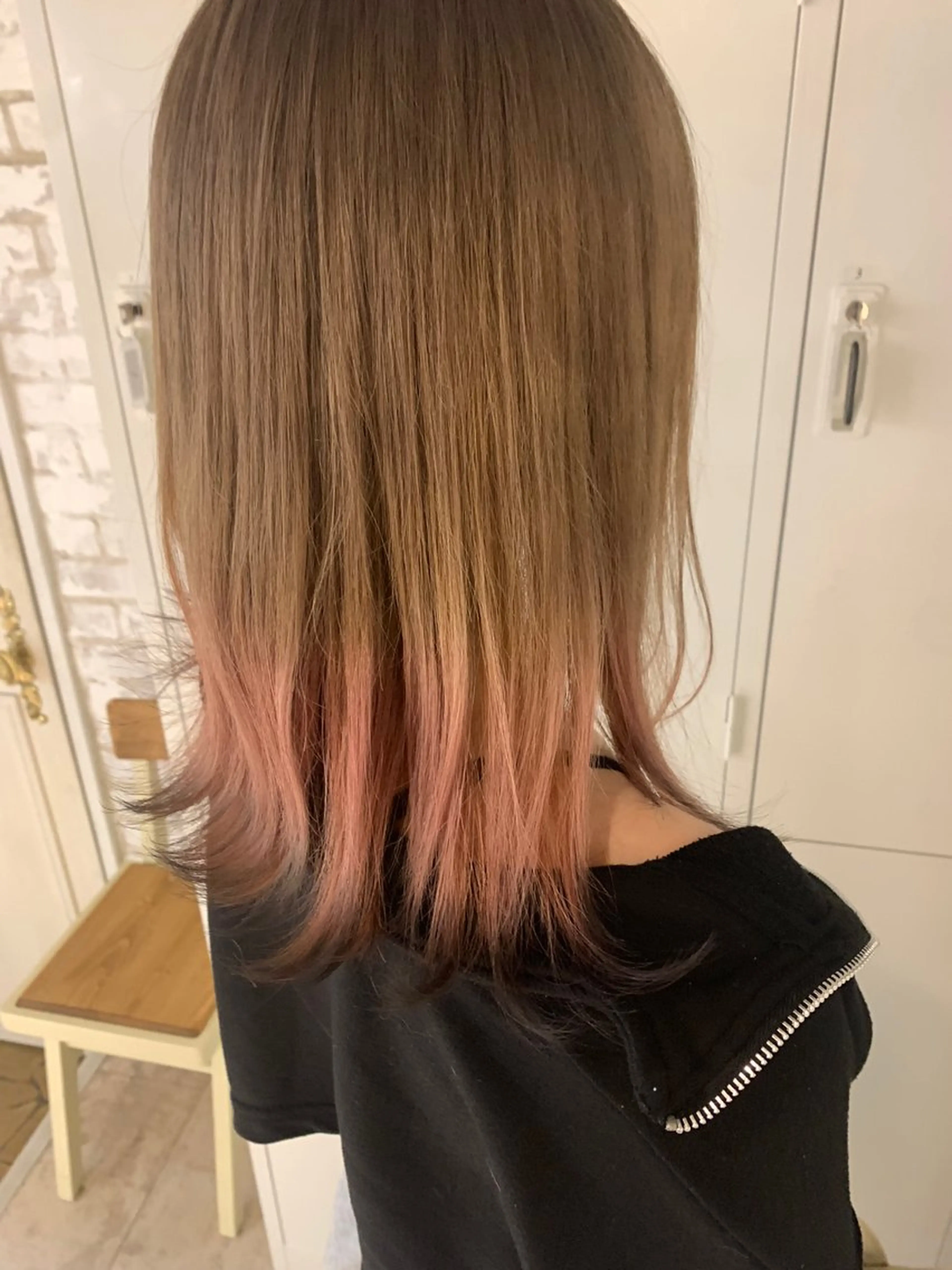 ミディアム ヘアカラー ✨ハイトーン✨艶髪 ✨髪質改善✨和田のヘアスタイル