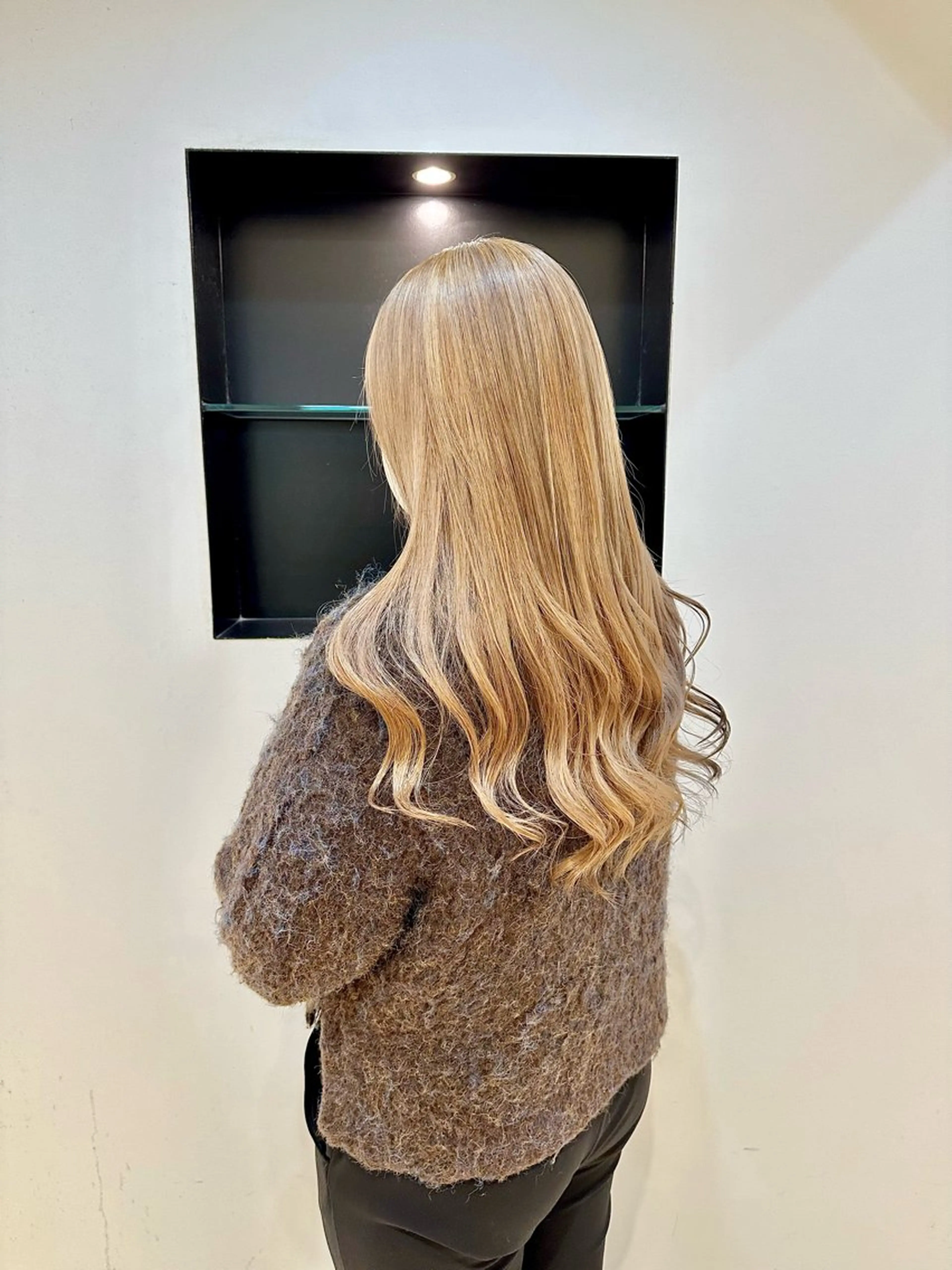 ロング カラー TAYA大阪上本町所属・十場【髪質改善】 【ダブルカラー】のヘアスタイル