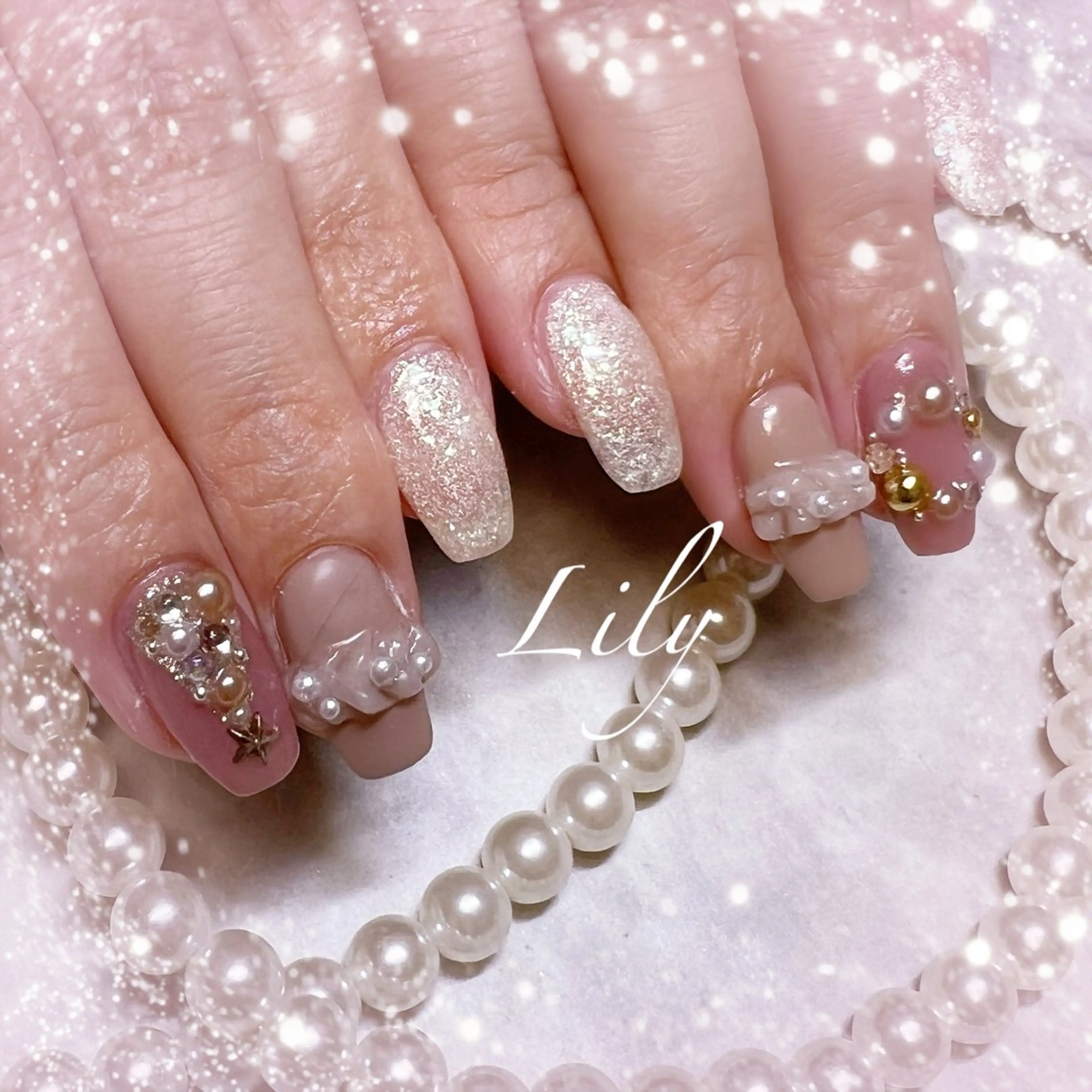 ネイル ハンドネイル Nailsalon Lilyのネイルデザイン