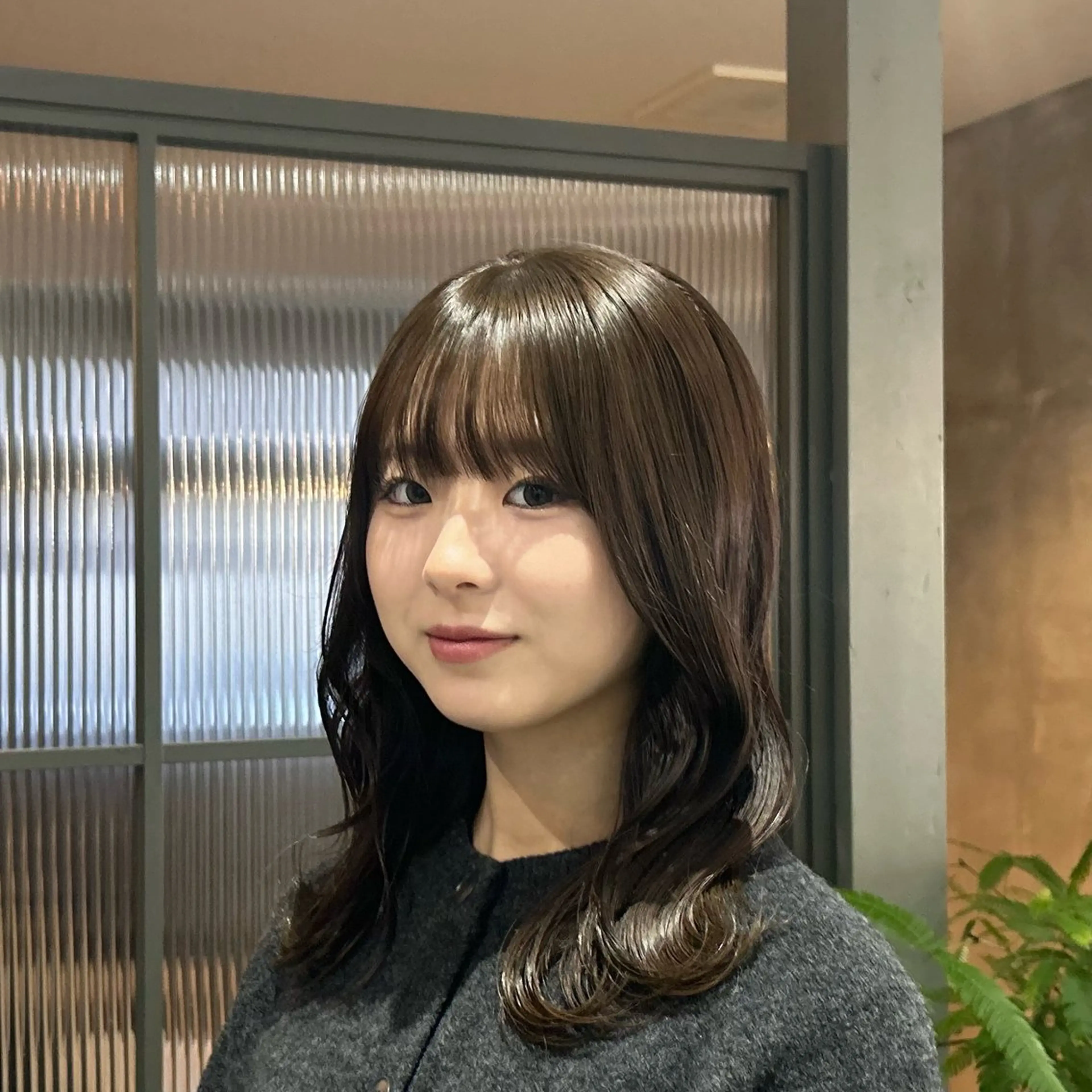 カラー 透明感カラー MUKU 市川 莉花のヘアスタイル