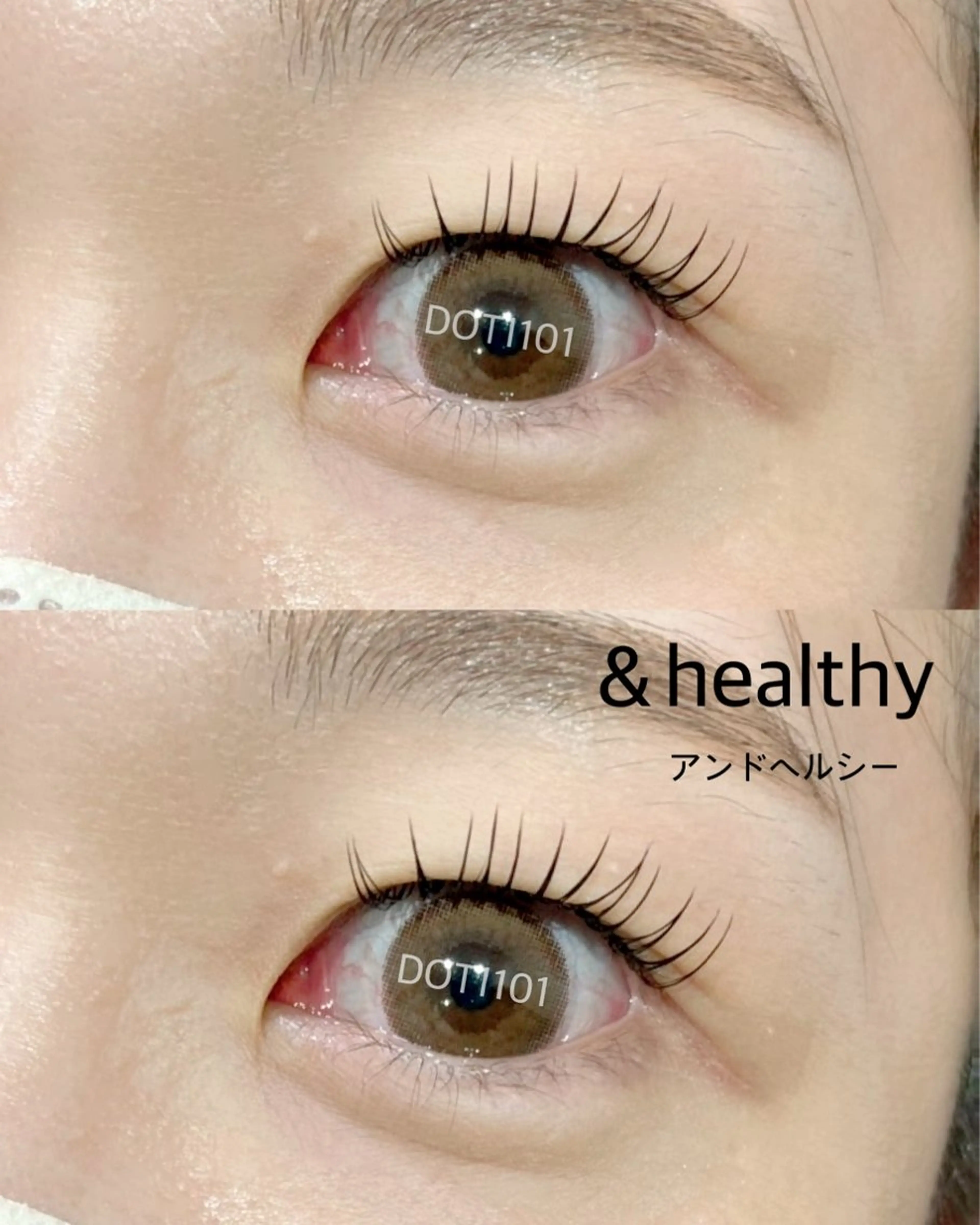 マツエク・マツパ 一重×まつ毛パーマ DOT1101 asami🌼のマツエク・マツパデザイン