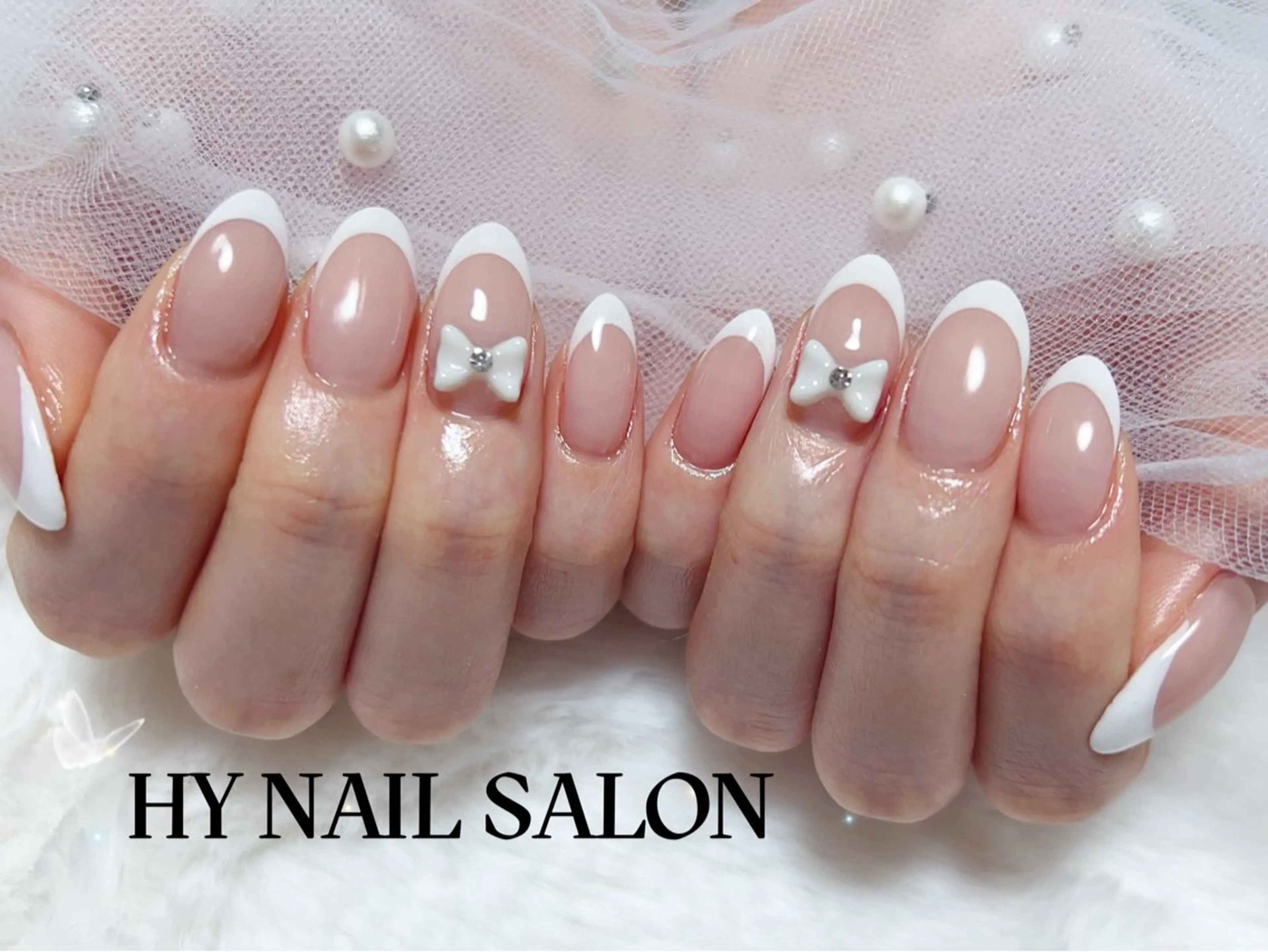 ネイル フレンチネイル ハンドネイル HY NAIL SALON所属・HY NAIL SALONのネイルデザイン