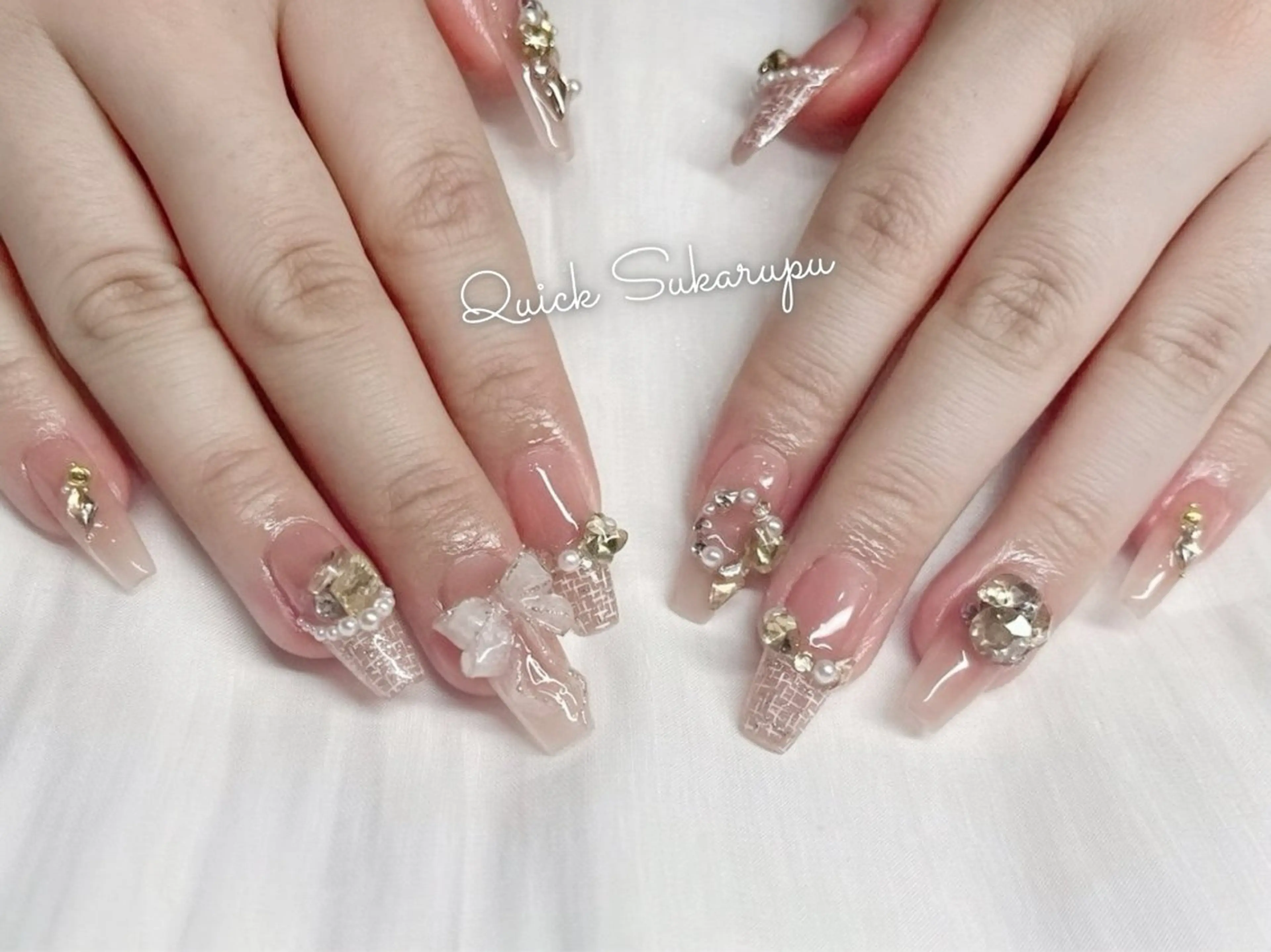 ネイル ハンドネイル Quick Sukarupu新宿のネイルデザイン