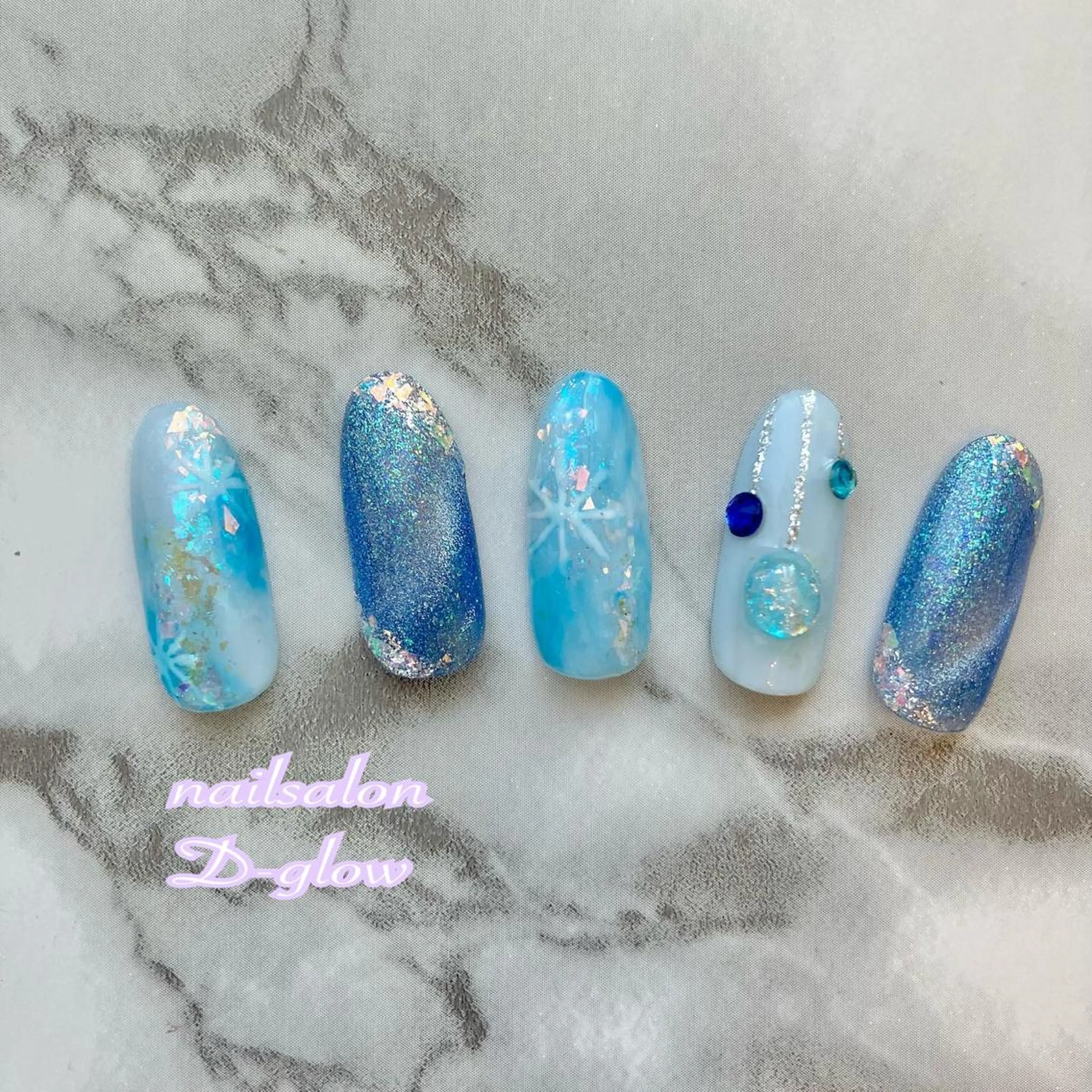 ネイル ハンドネイル ネイルサロン D-glowのネイルデザイン
