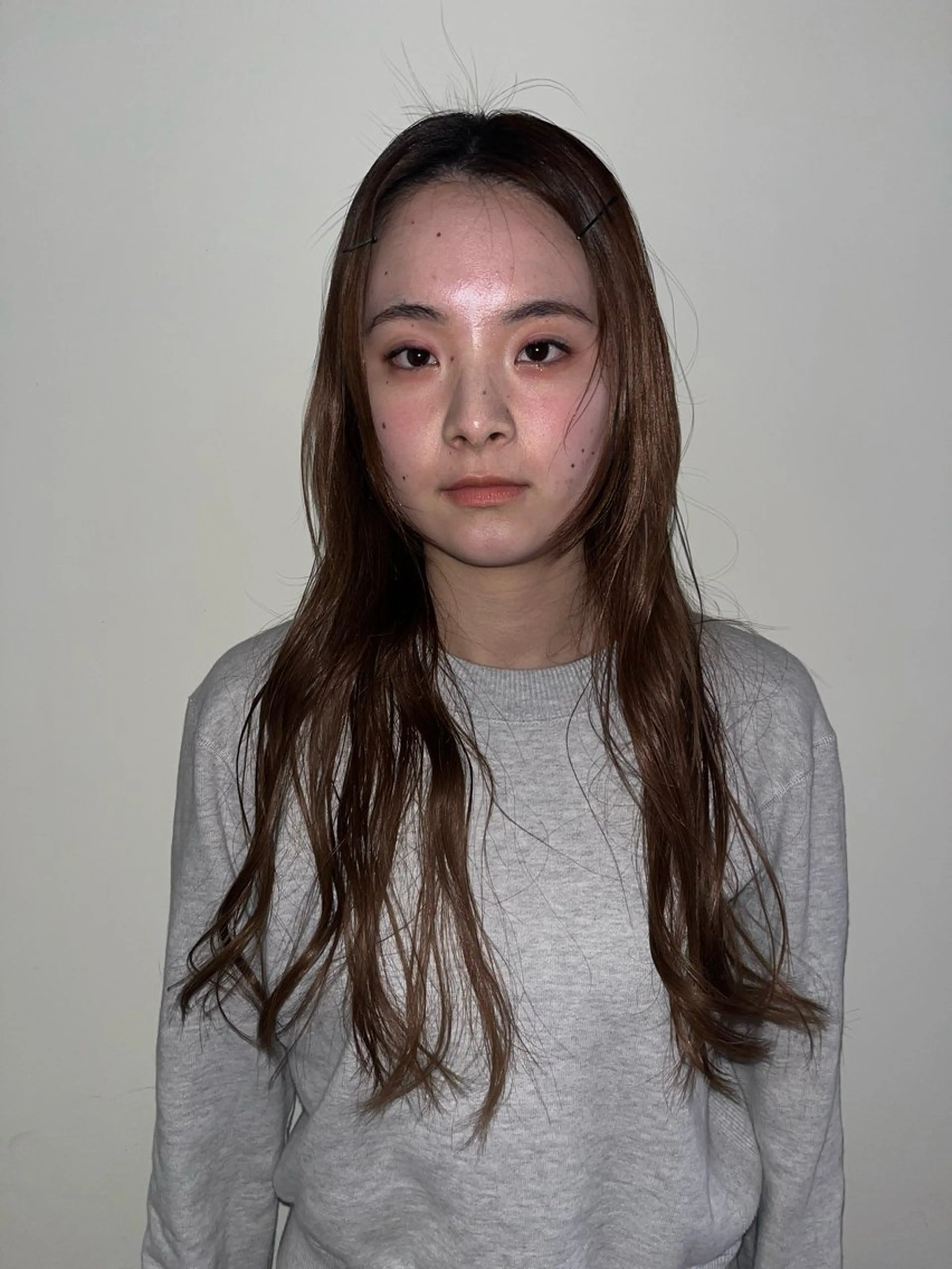 ロング Nu:v所属・moe/ 透明感カラー/恵比寿のヘアスタイル