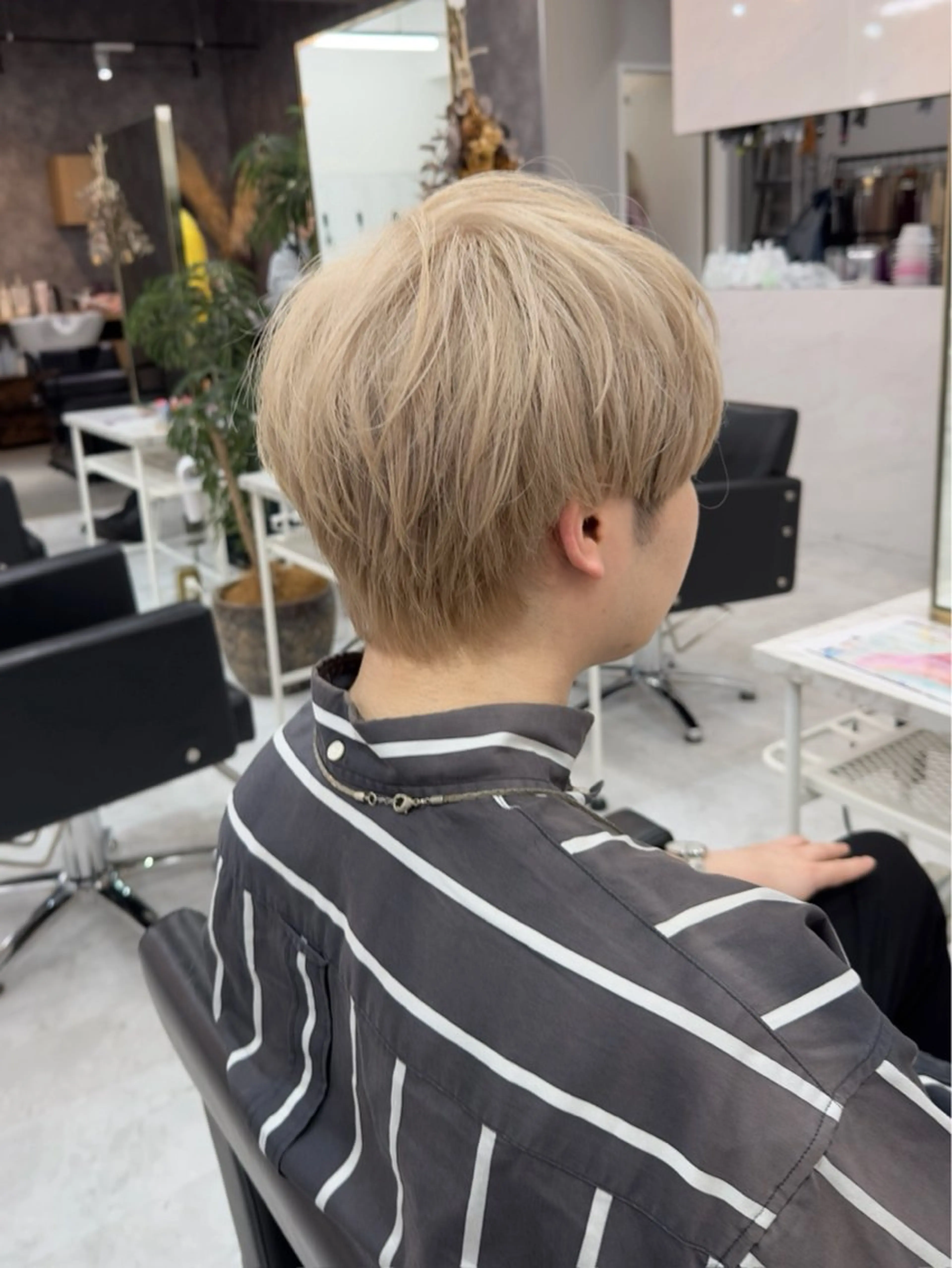 メンズ 漆畑 莉奈のヘアスタイル