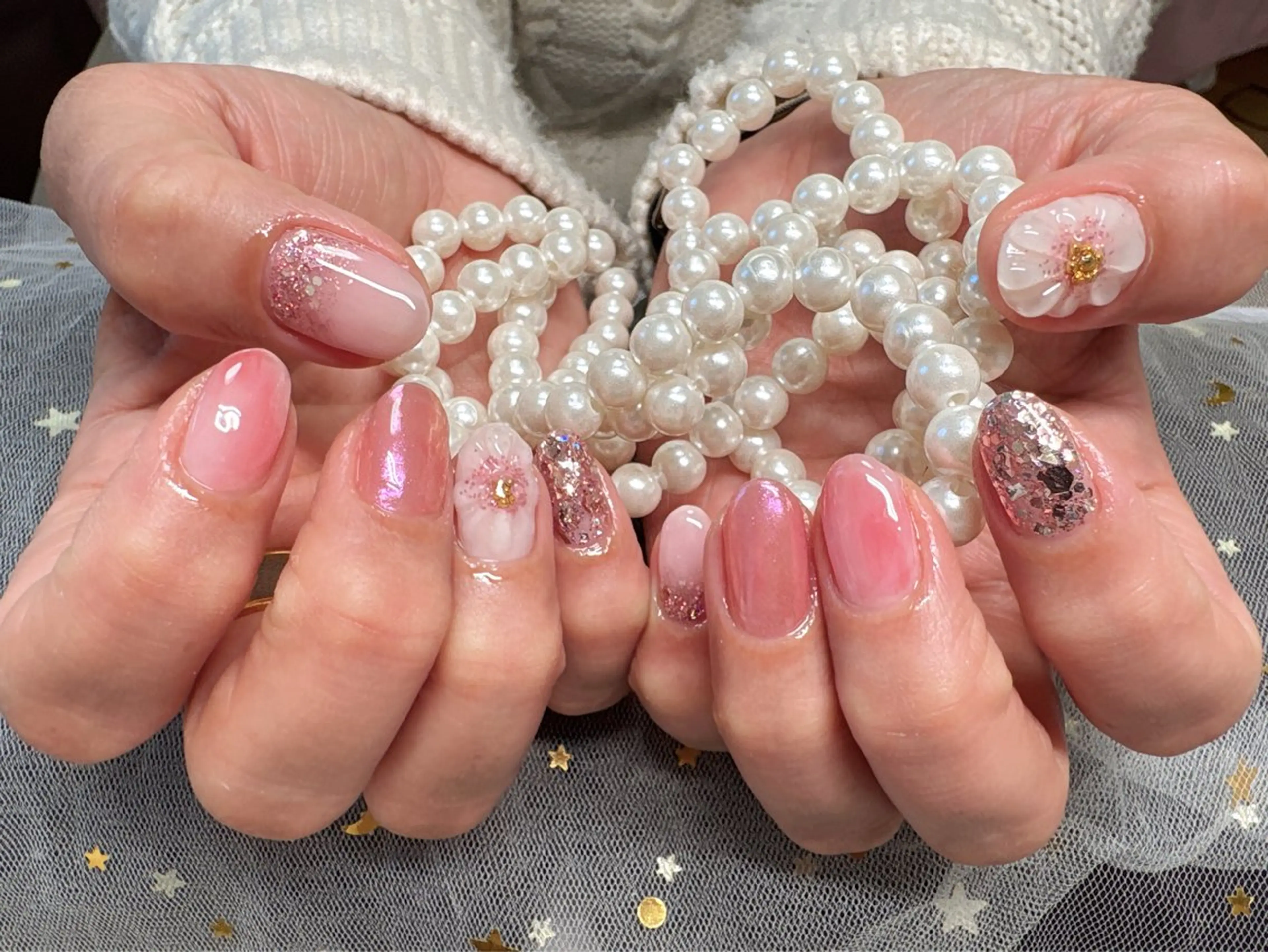 ネイル ハンドネイル ハンドケア 小岩 Saraのネイルデザイン