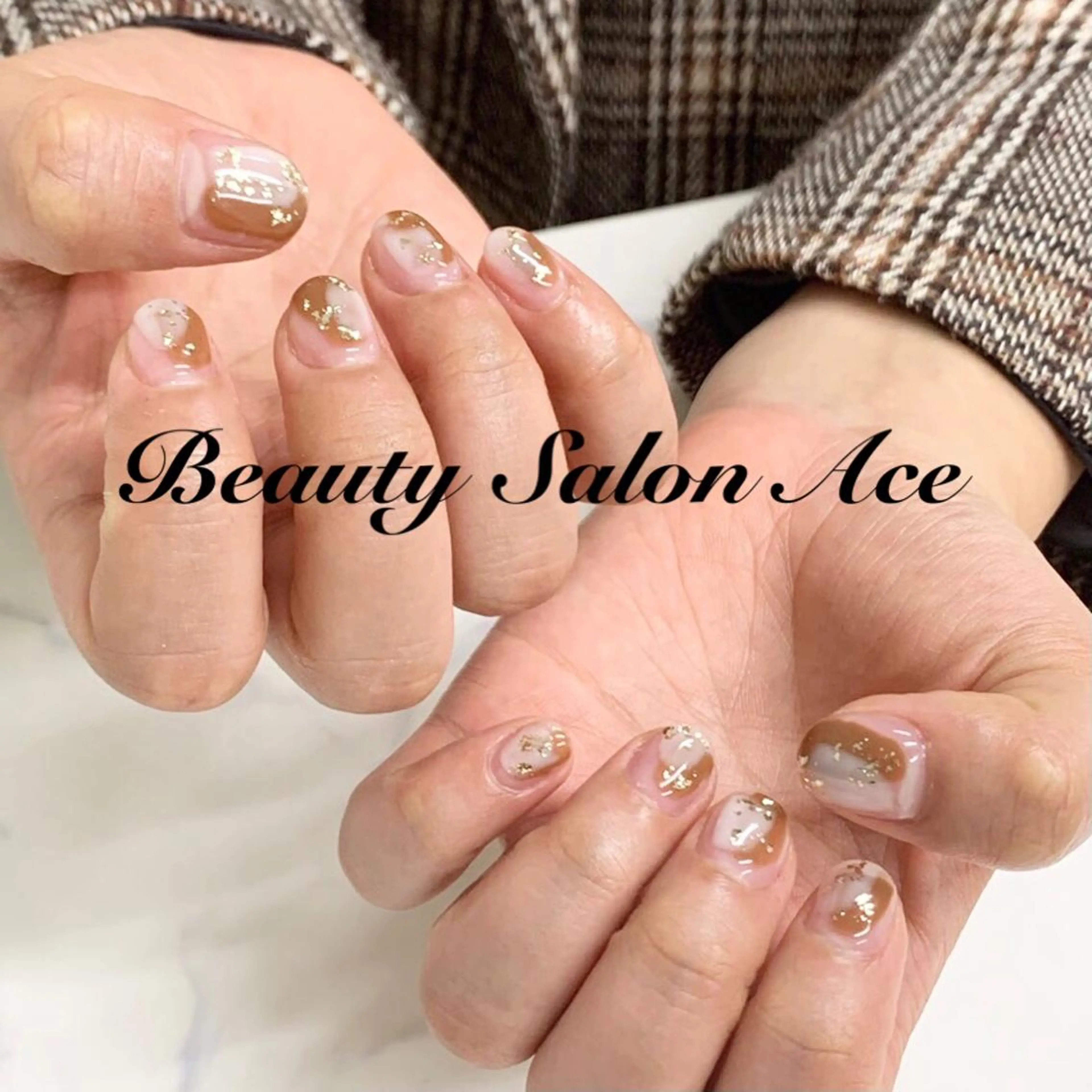 ネイル アートネイル 長さ出し ジェルネイル メンズネイル ニュアンスネイル Beauty Salon Ace(ネイルサロン エース)所属・池袋フィルイン Ace♡長さだしのネイルデザイン