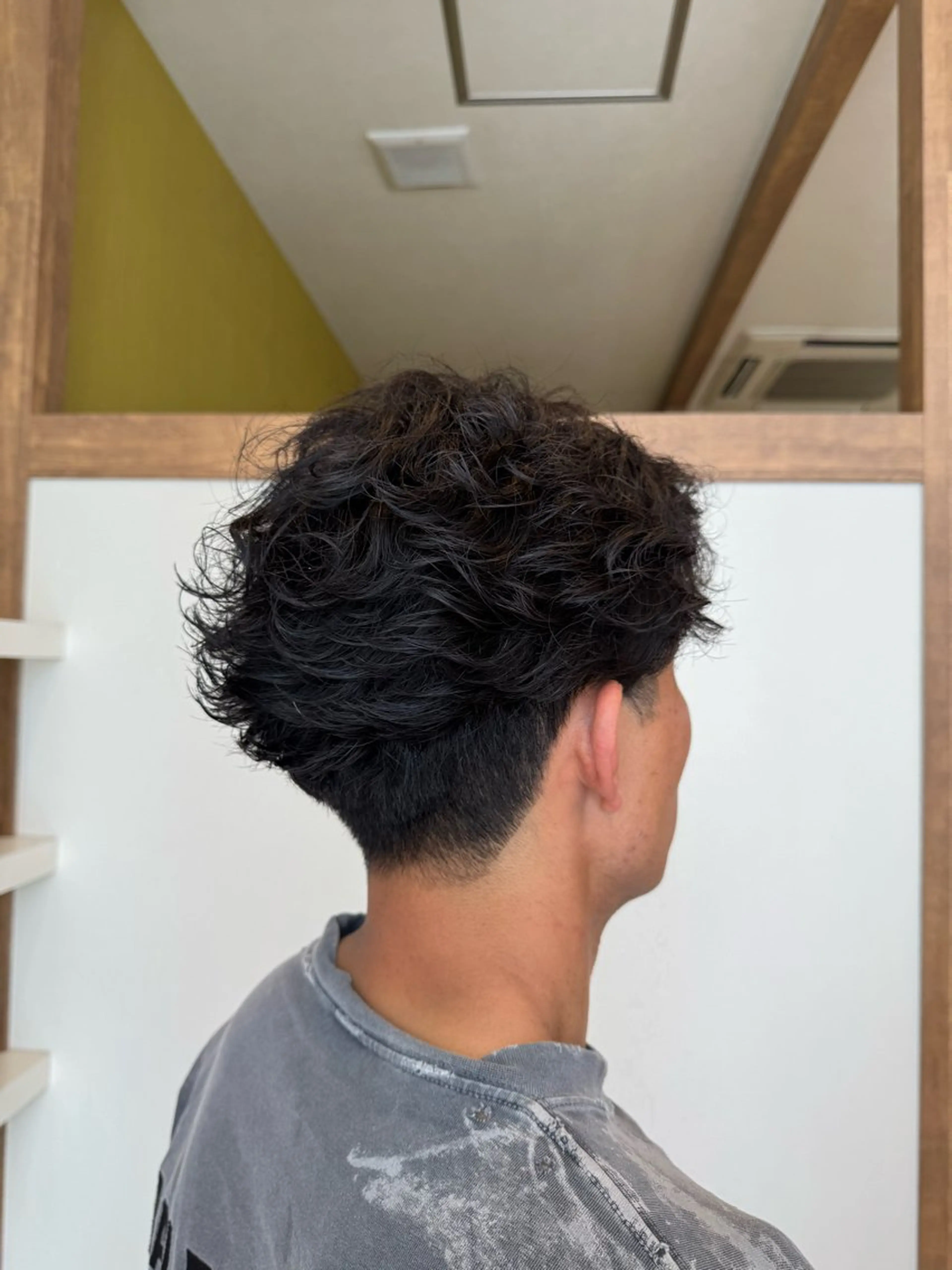 ショート カット パーマ フカモト カエデのヘアスタイル