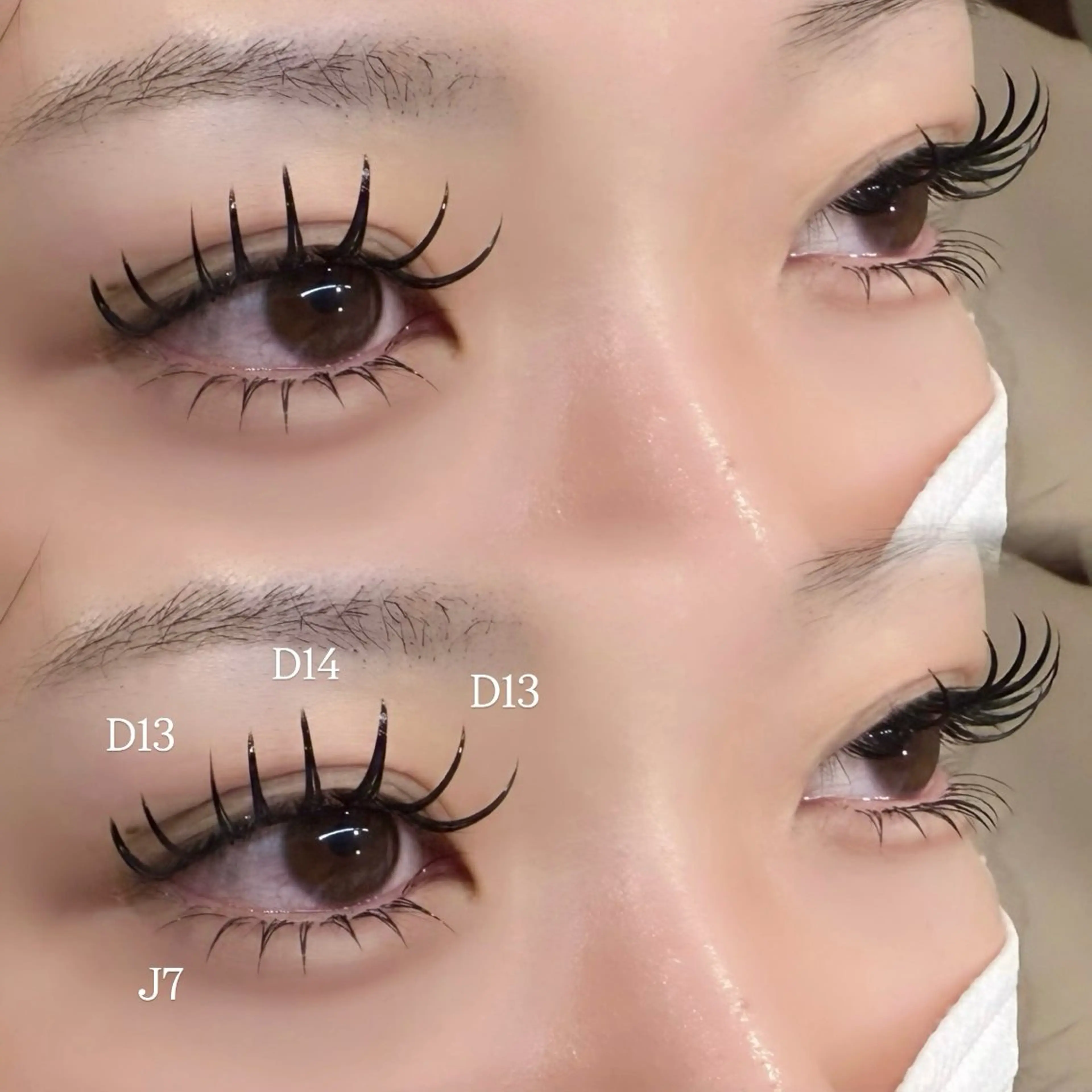 マツエク・マツパ 下まつげエクステ マツエク REVE *.+ﾟ 湯元 音色のマツエク・マツパデザイン