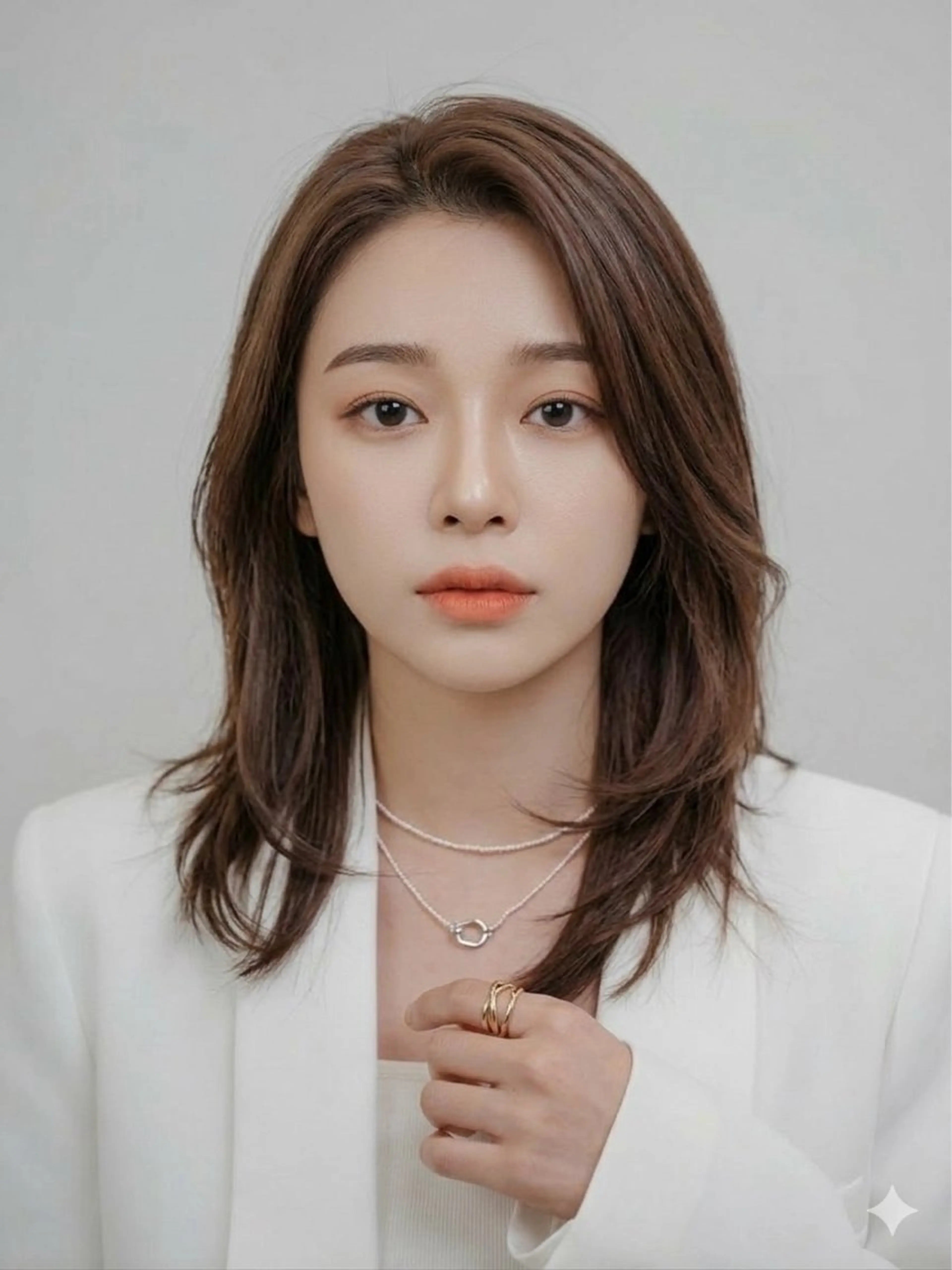 ミディアム COA銀座所属・ミディアムモデル 募集中/村上廉のヘアスタイル