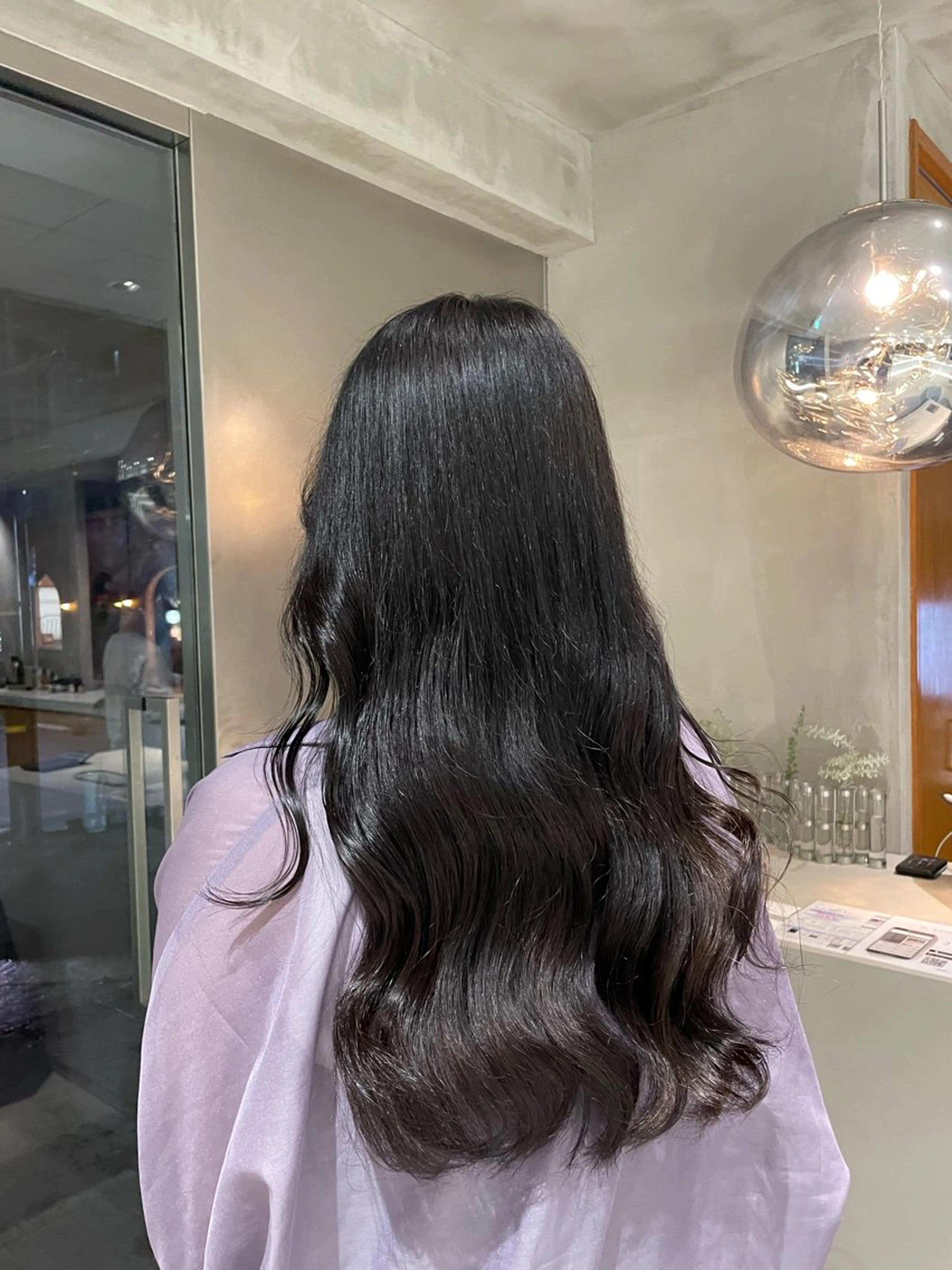 ロング カラー 頼金 愛海のヘアスタイル