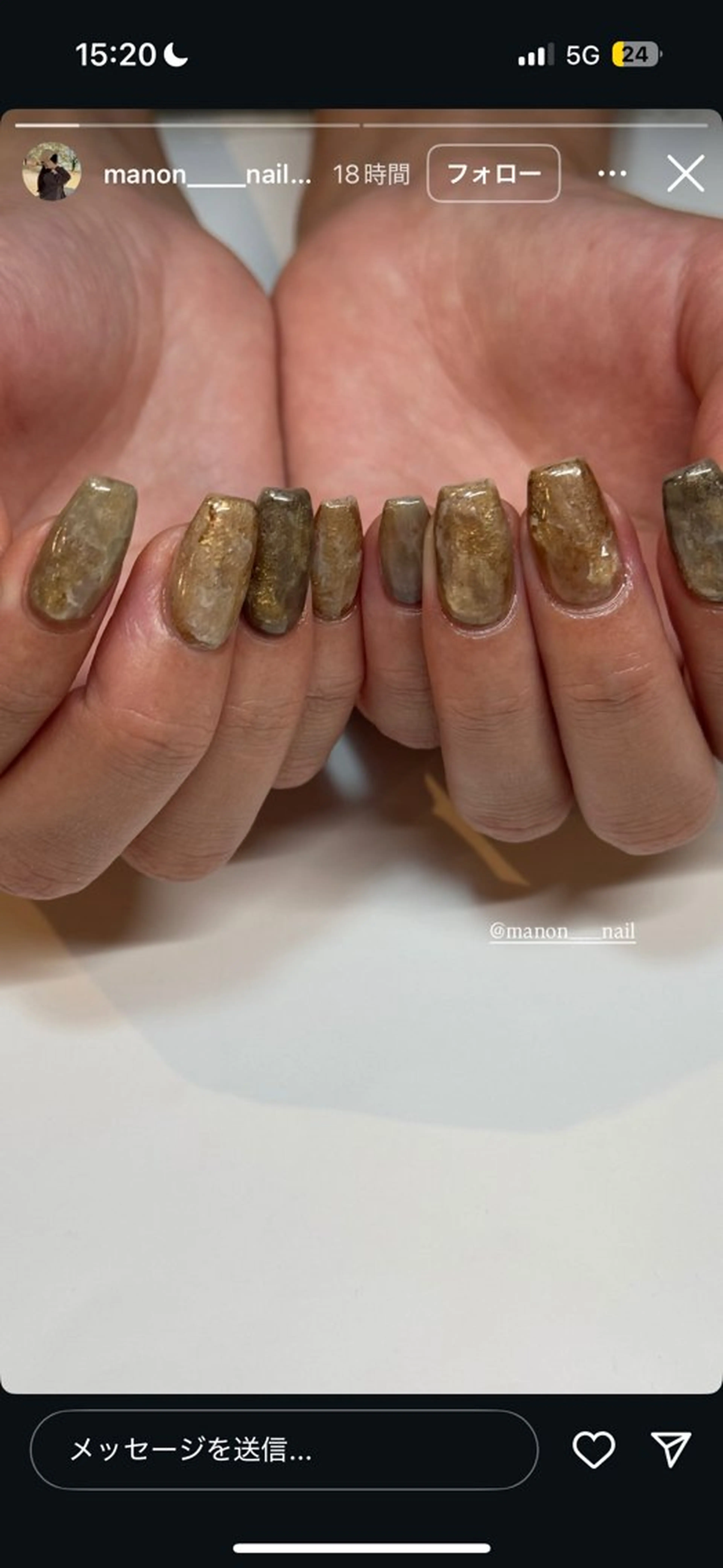 ネイル Manon Yuiのネイルデザイン