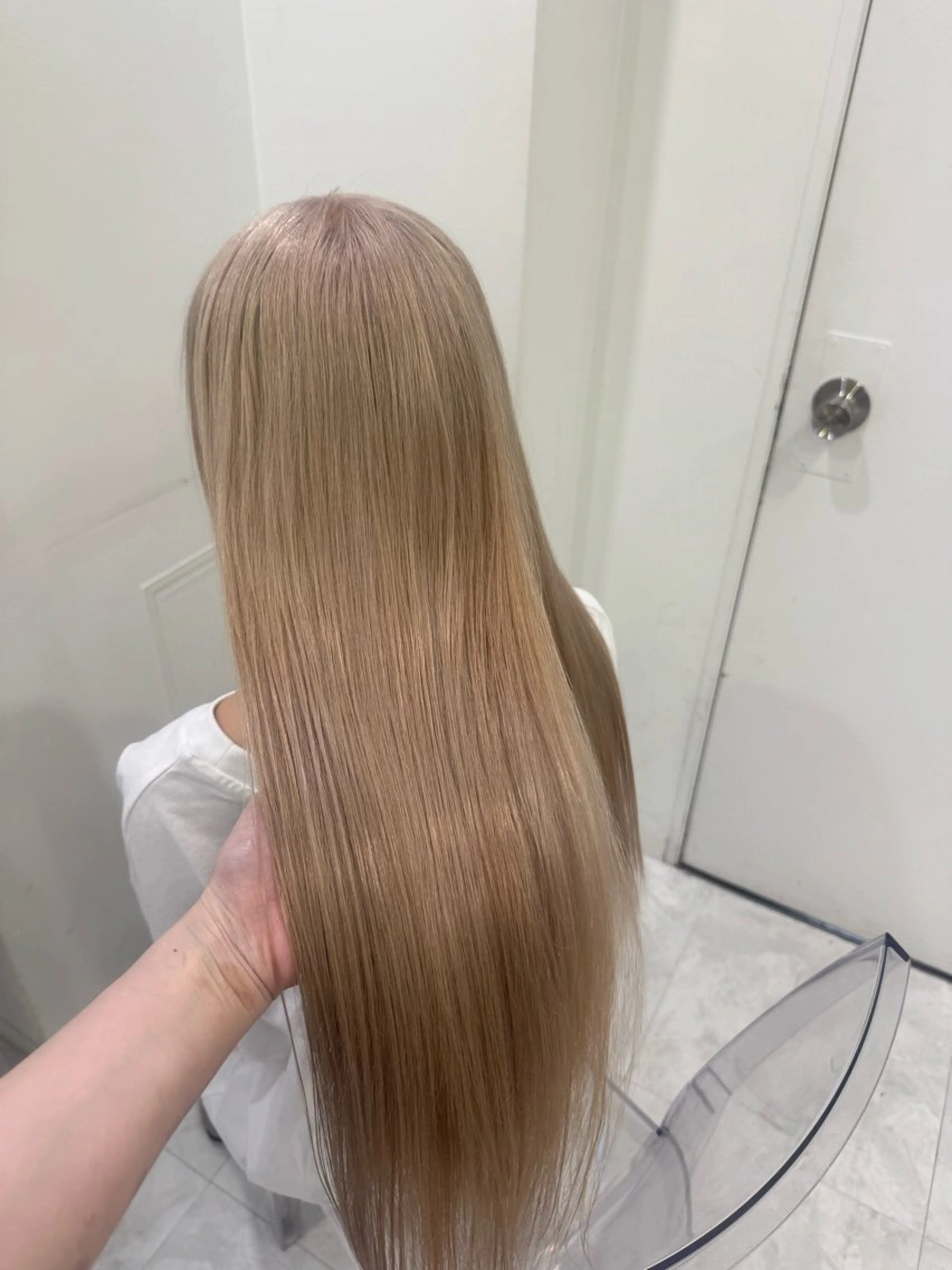 ロング カラー 透明感ヘア/ベージュ 🩶shiho🩶のヘアスタイル