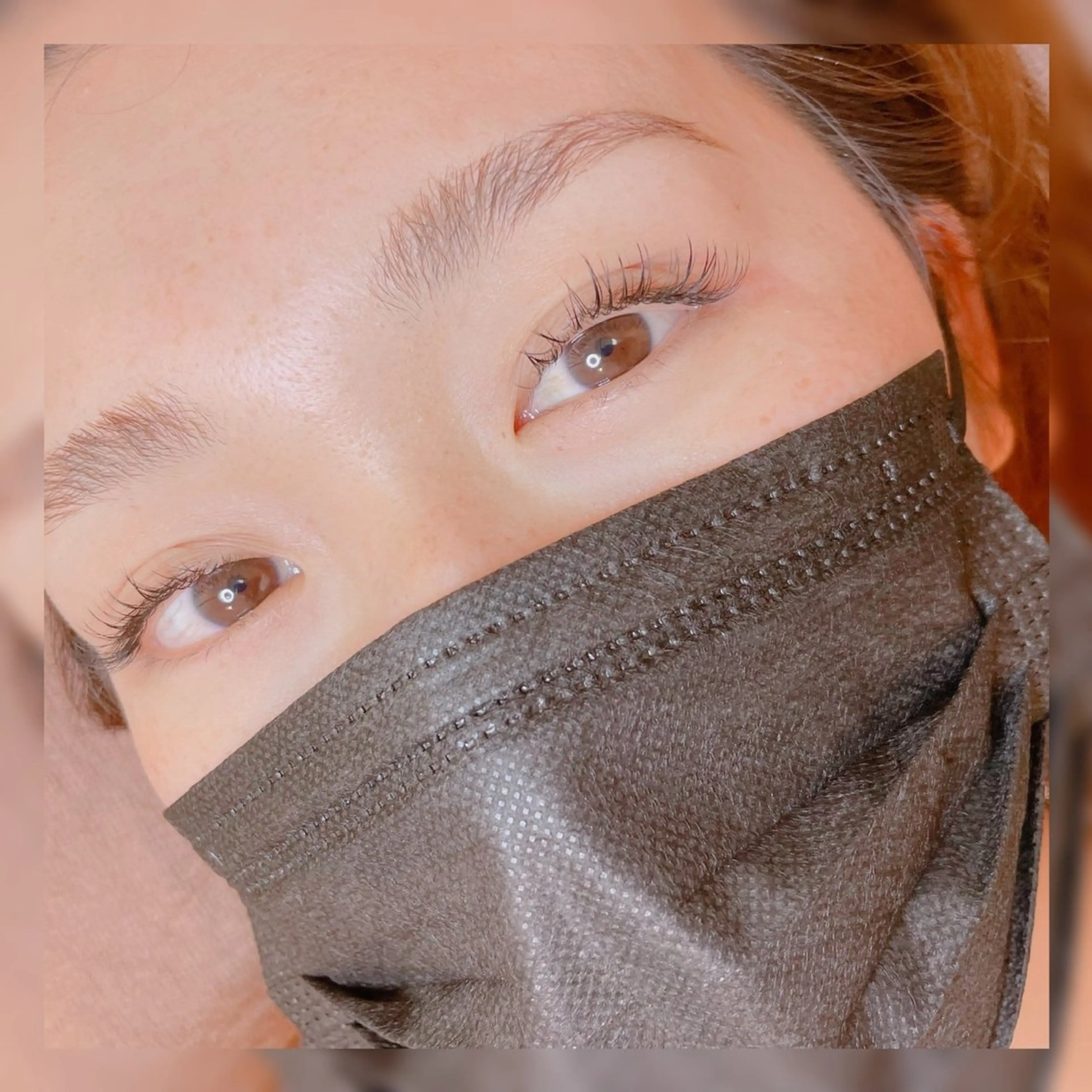 マツエク・マツパ フラットラッシュ Ayuri🫧 Diar Blueのマツエク・マツパデザイン