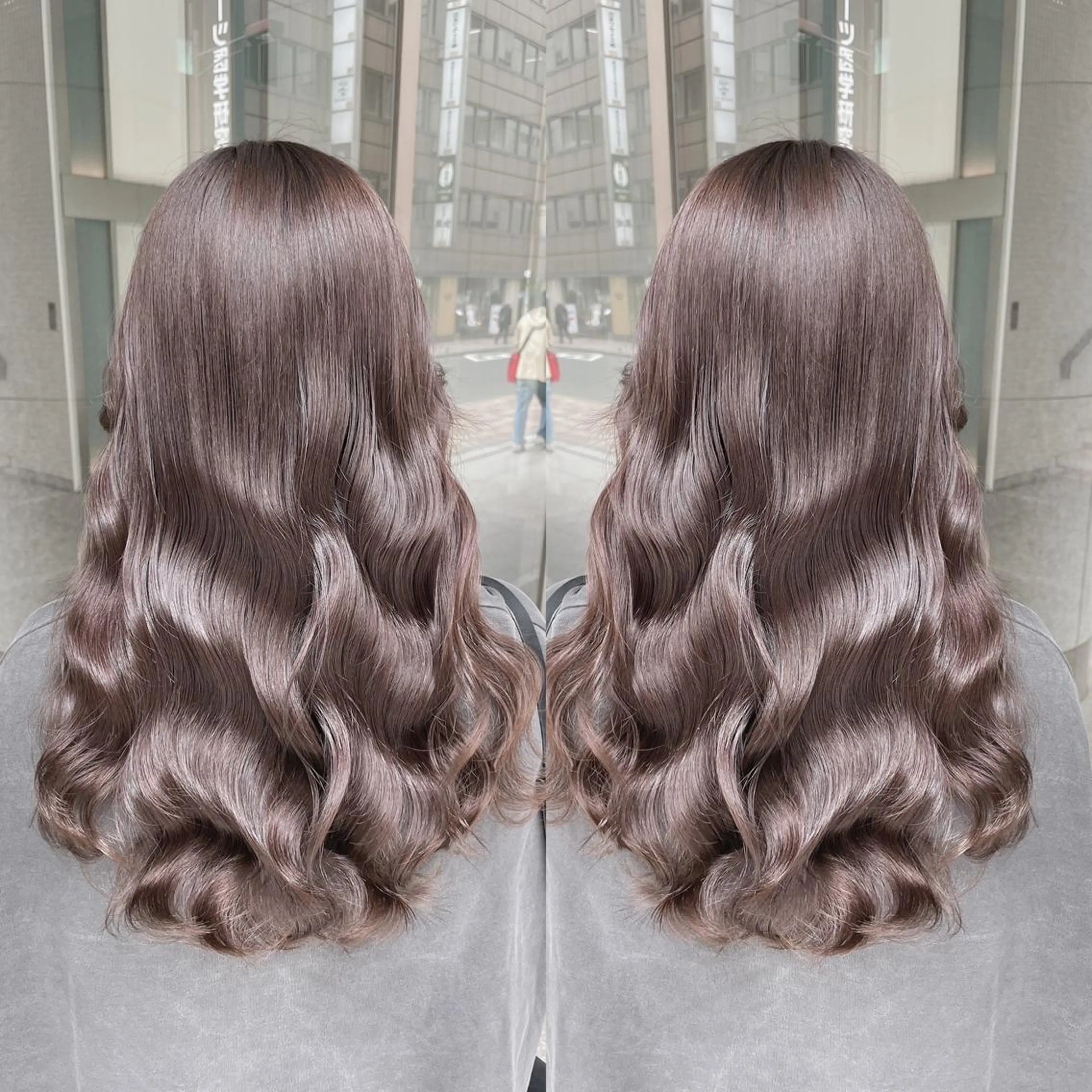 ロング カラー 美髪美容師 くぼた店長🫧のヘアスタイル