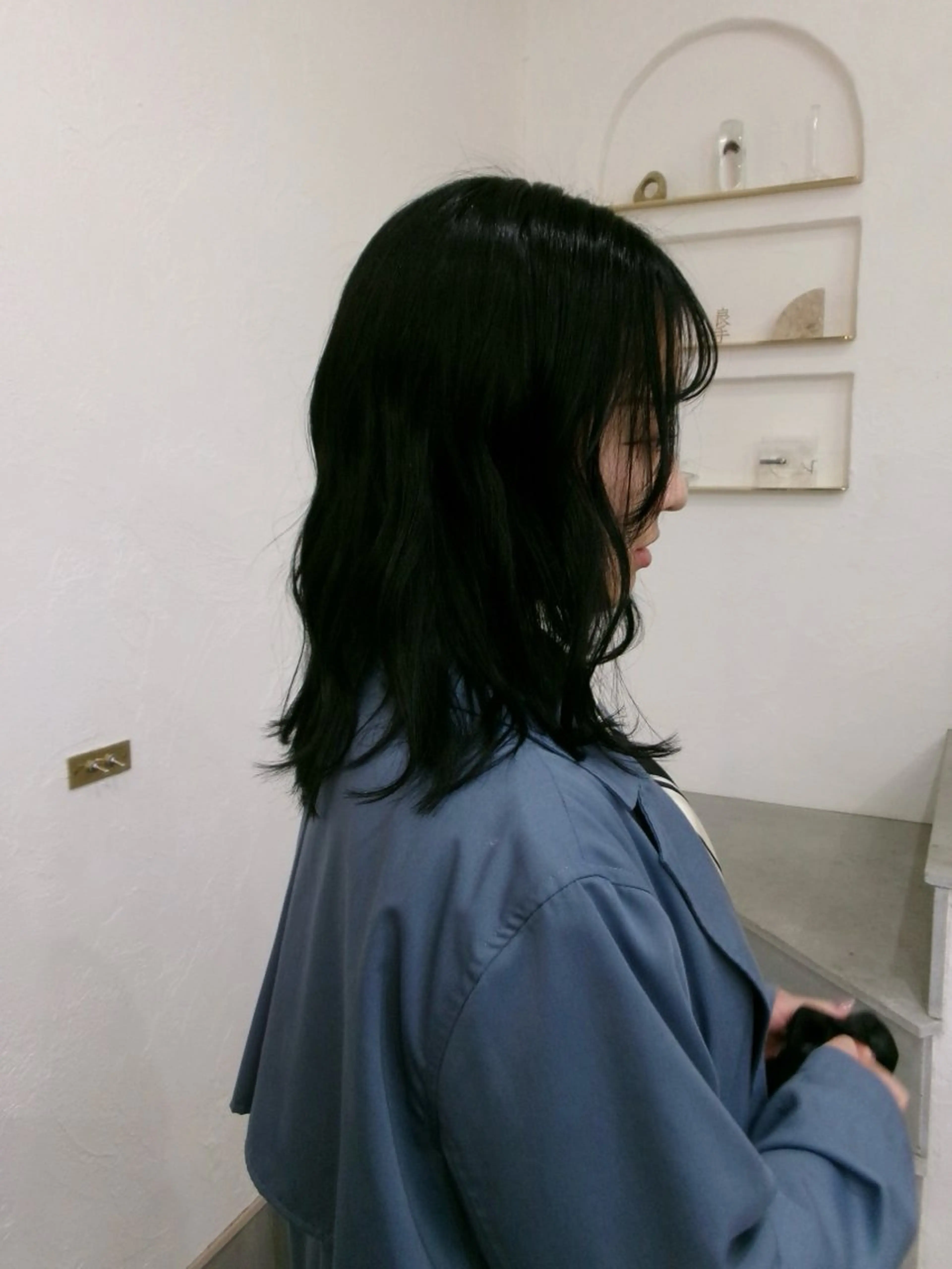 カラー 透明感カラー ヘアカラー 鈴木 翠桜のヘアスタイル