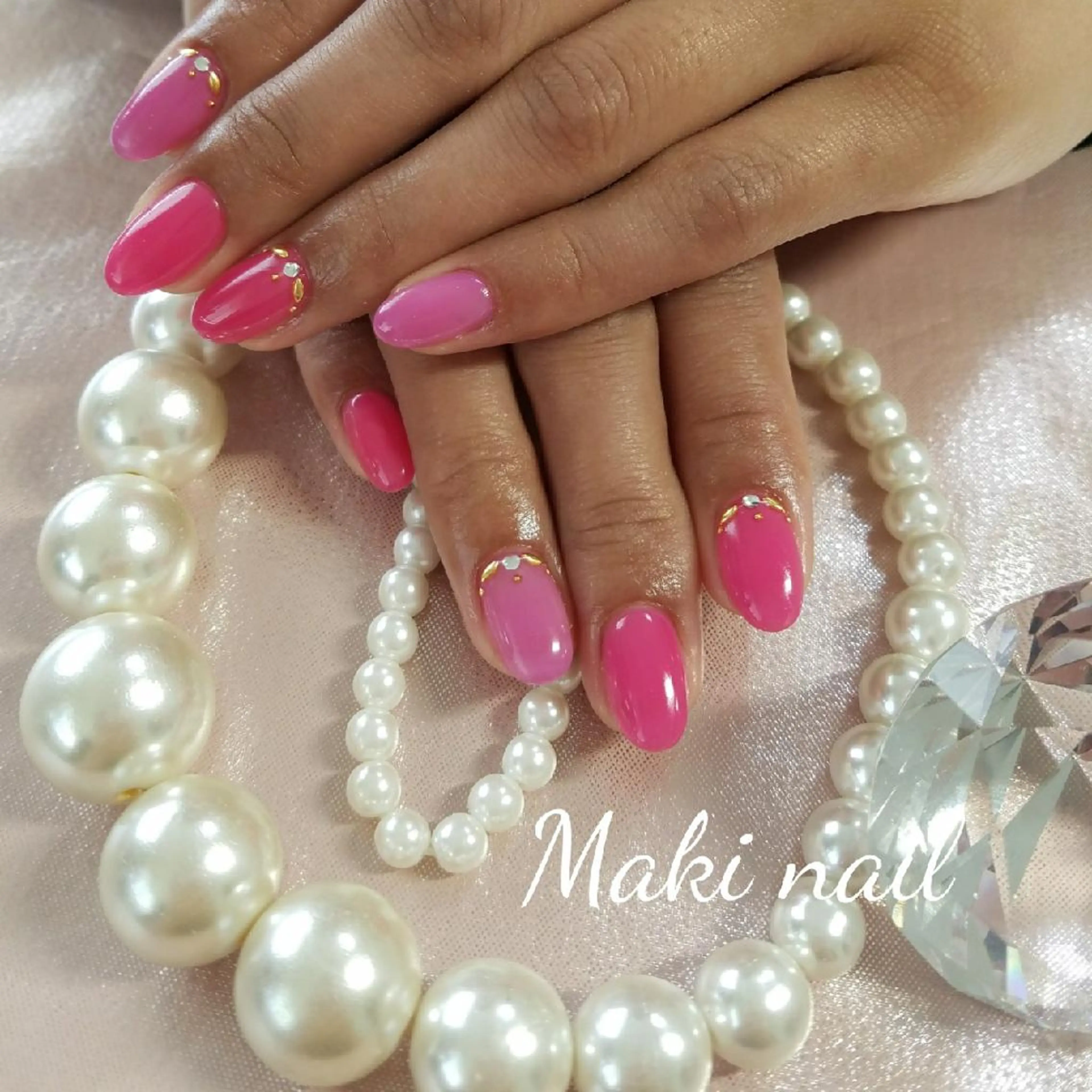 ショート ネイル ジェルネイル   MAKI NAILのネイルデザイン