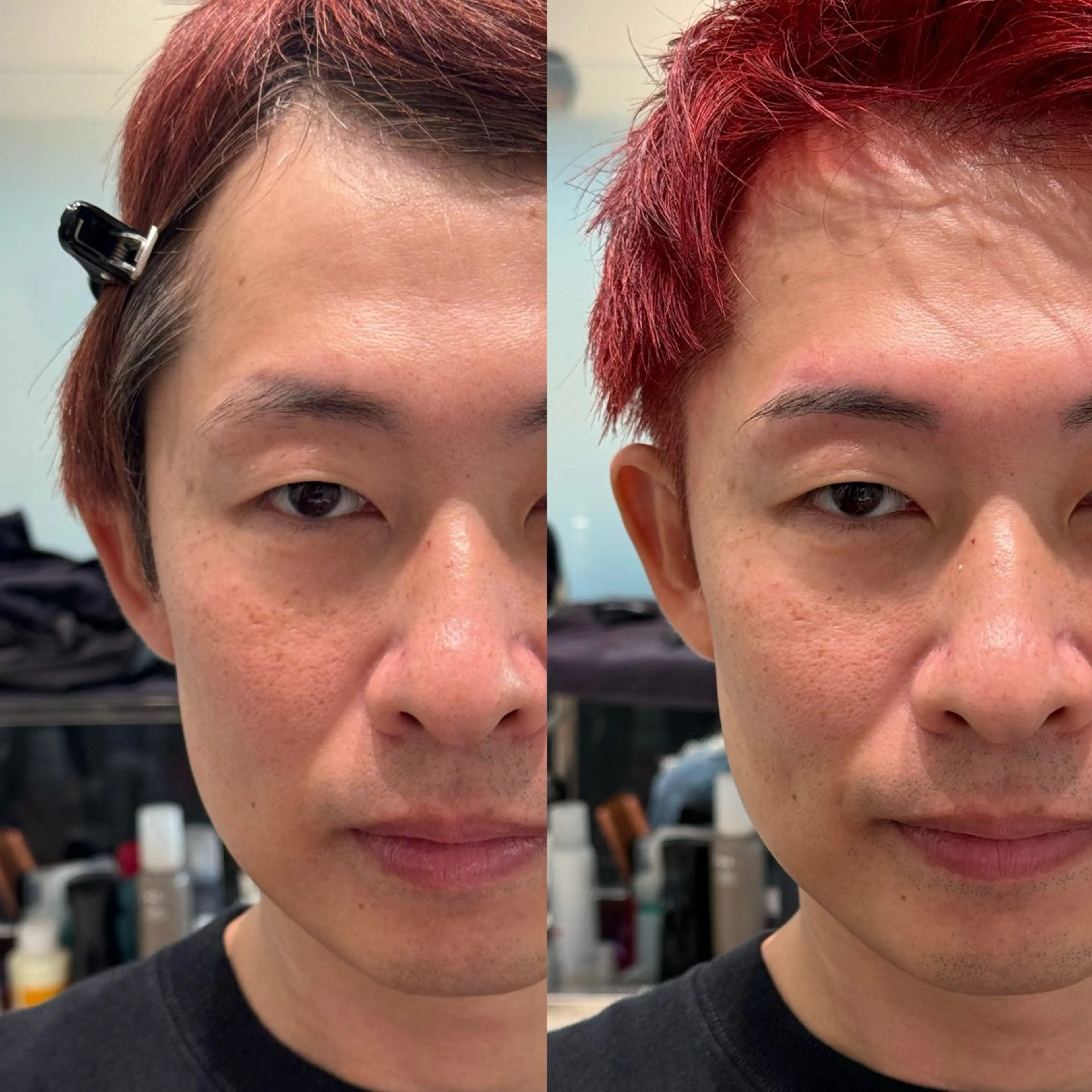 メンズカットカラー＋眉スタイリング(眉Wax)の写真