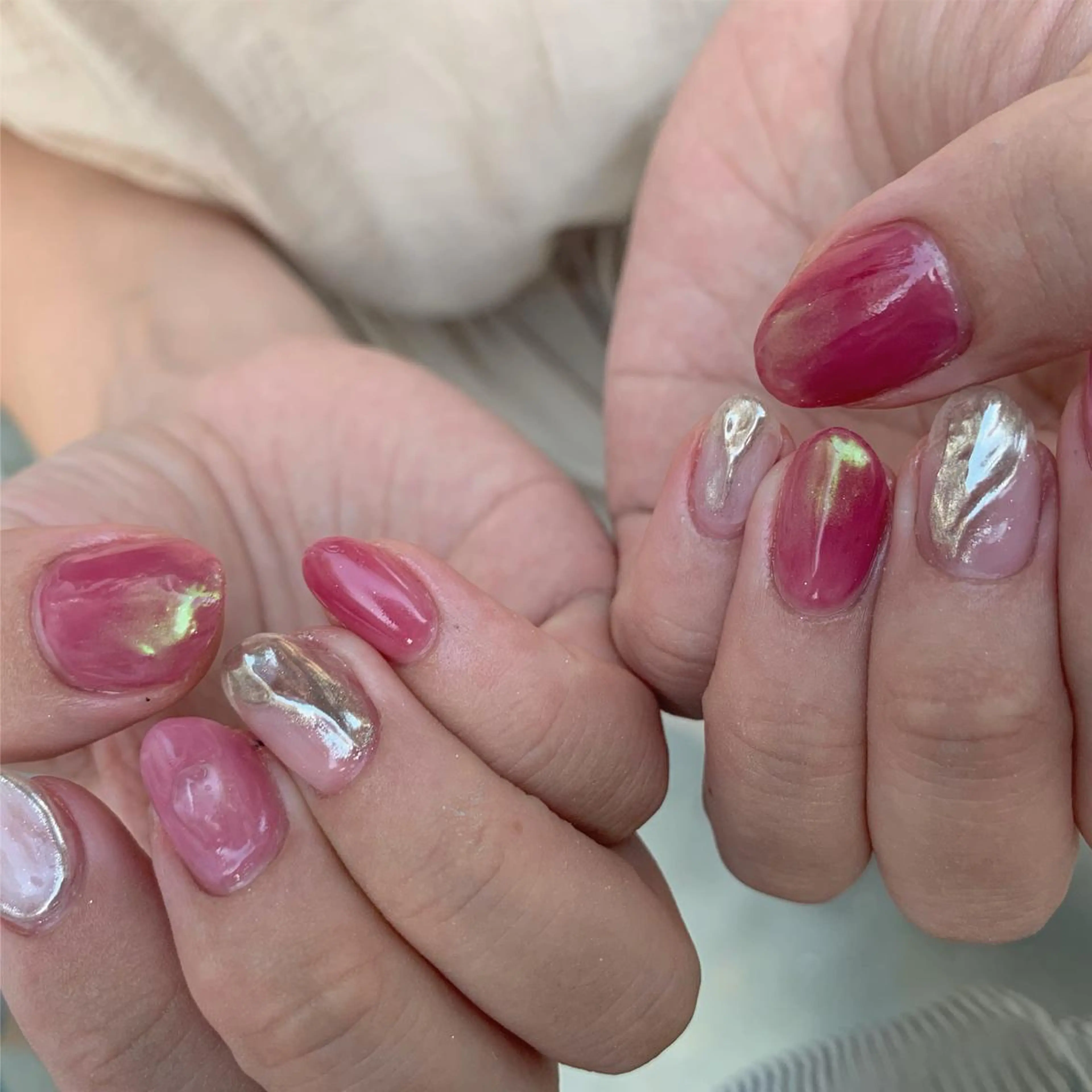 ネイル ヤマダ サクラのヘアスタイル