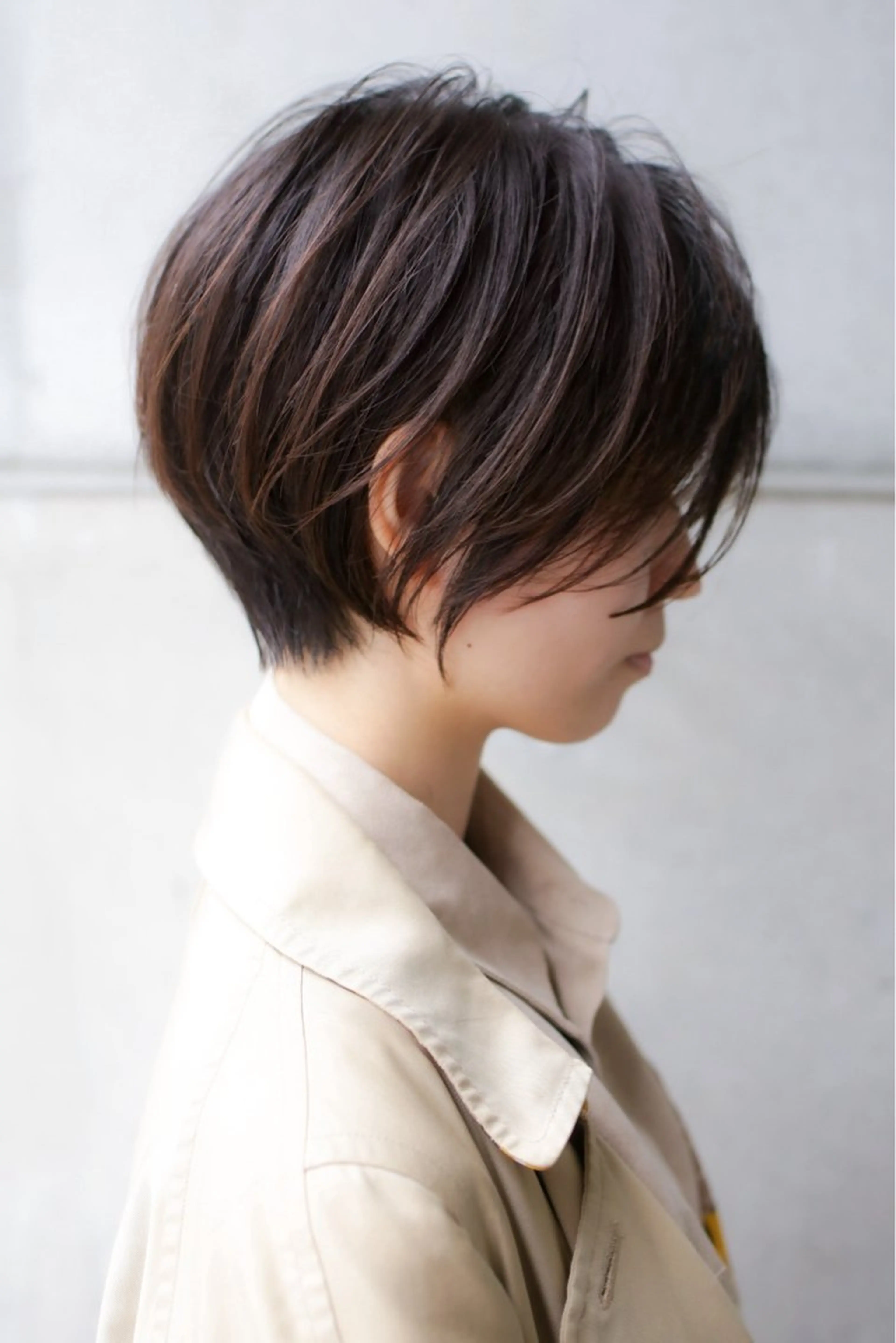 ショート カット ヘアカラー ツジグチ シュンのヘアスタイル