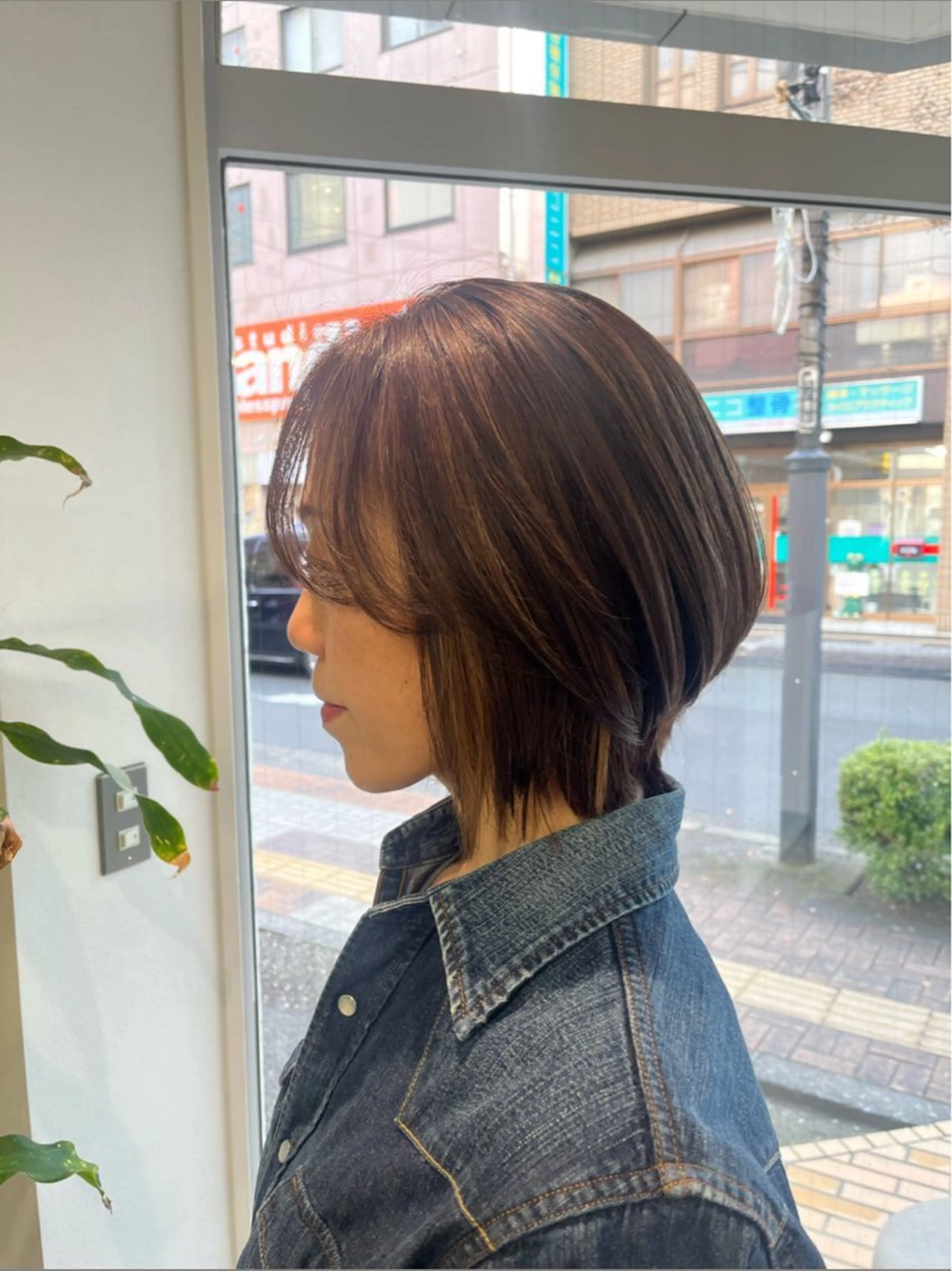 ショート カラー 🍓艶髪/艶カラー ハイトーン/しんたにのヘアスタイル