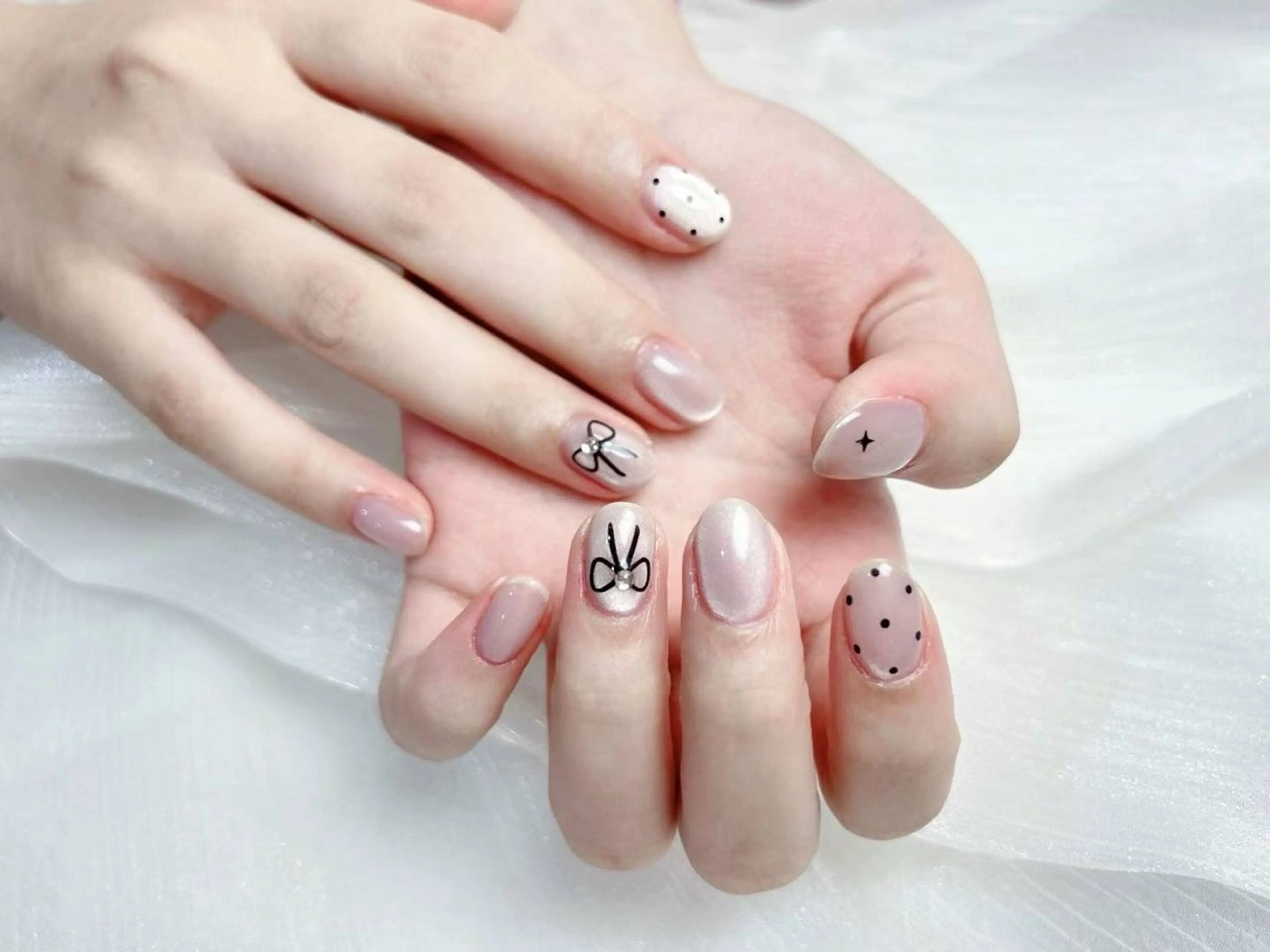 ネイル アートネイル フラワーネイル フットネイル ジェルネイル マグネットネイル Babarla nailのネイルデザイン