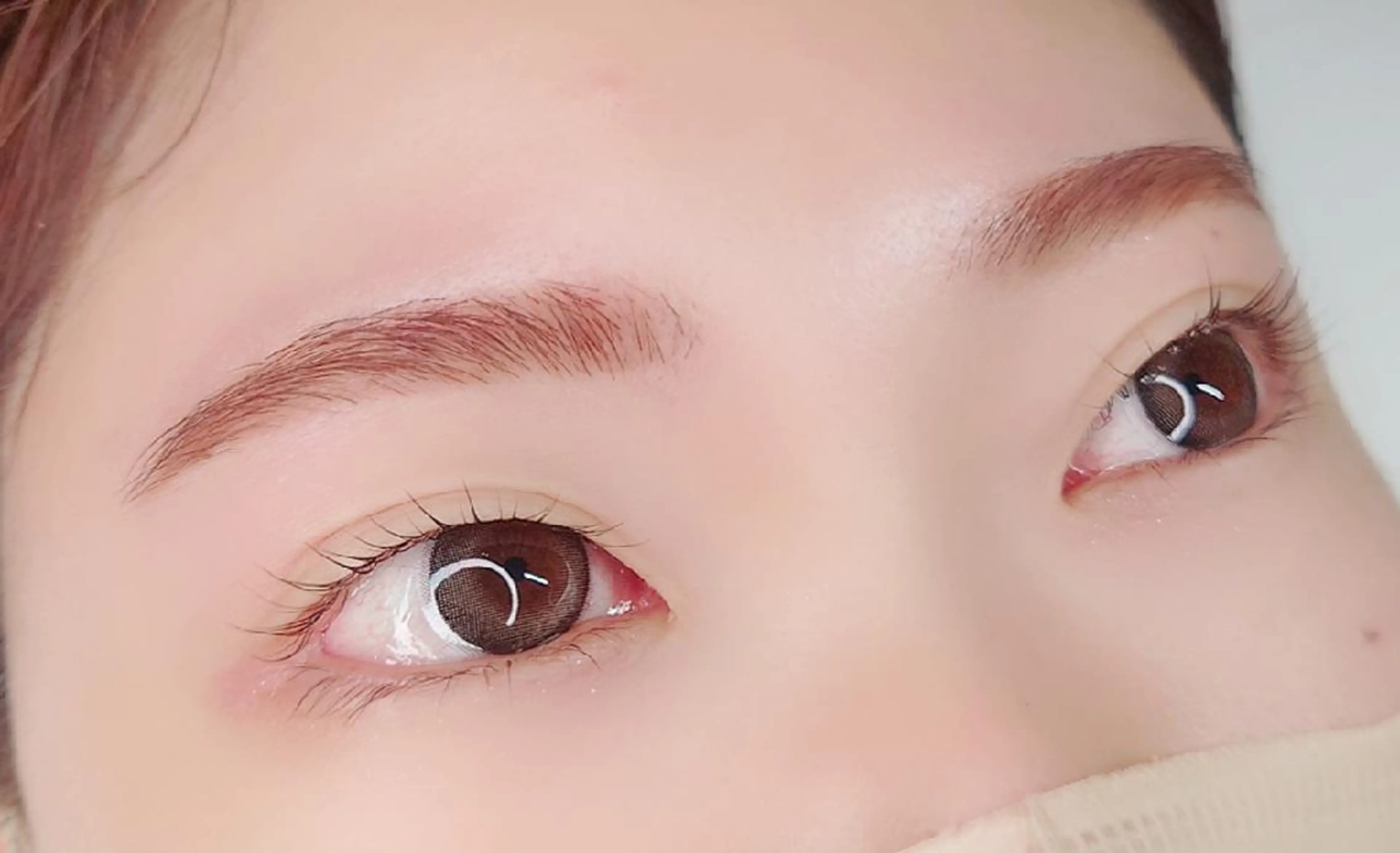 メンズ マツエク・マツパ アイブロウ ナチュラル 結婚式・ブライダル マツパ NAZ eyelash&eyebrow by medical salon所属・NAZ 表参道 Tomokoのマツエク・マツパデザイン