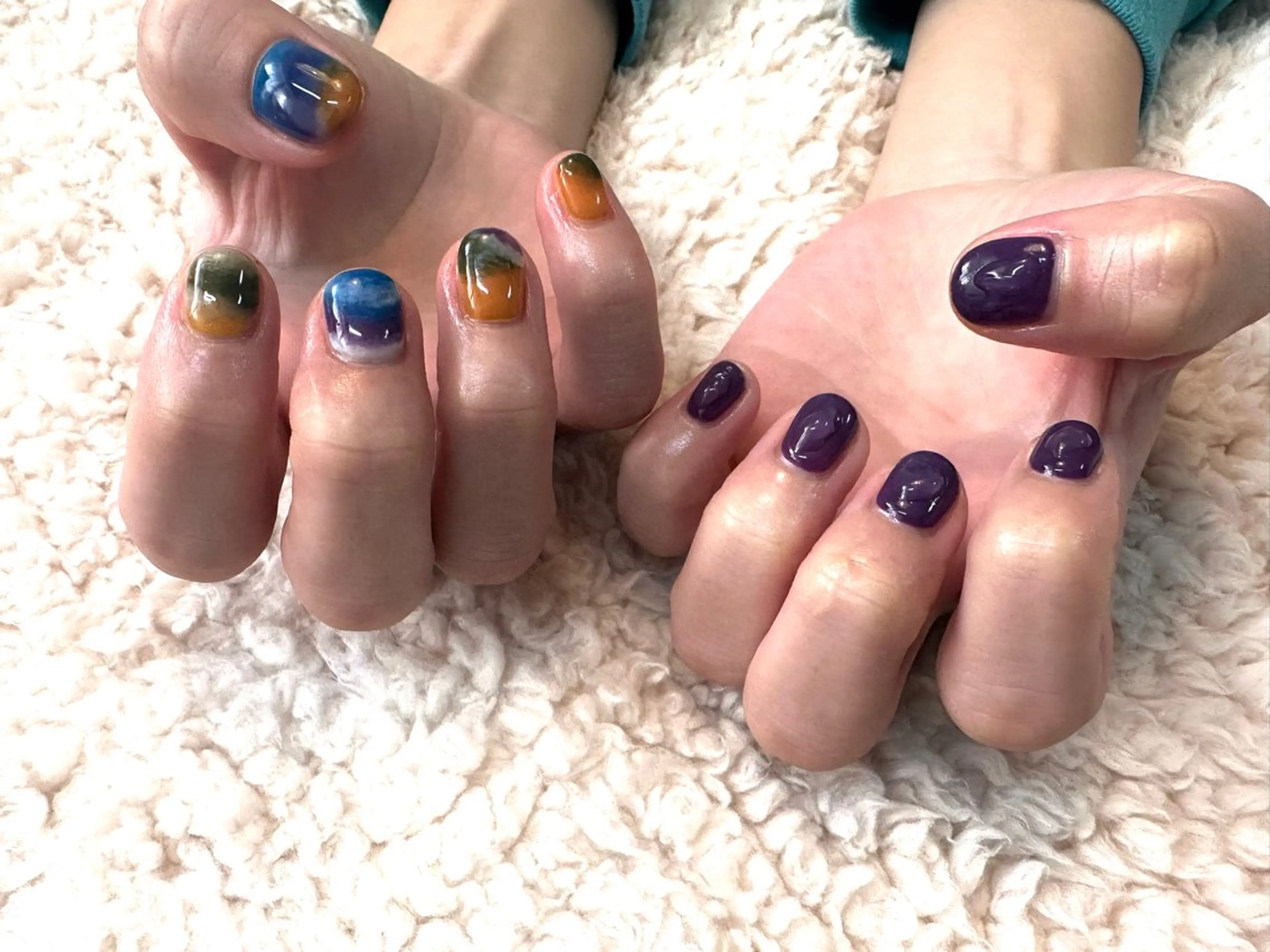 ネイル アートネイル ハンドネイル フットネイル GéRanium Harukaのネイルデザイン