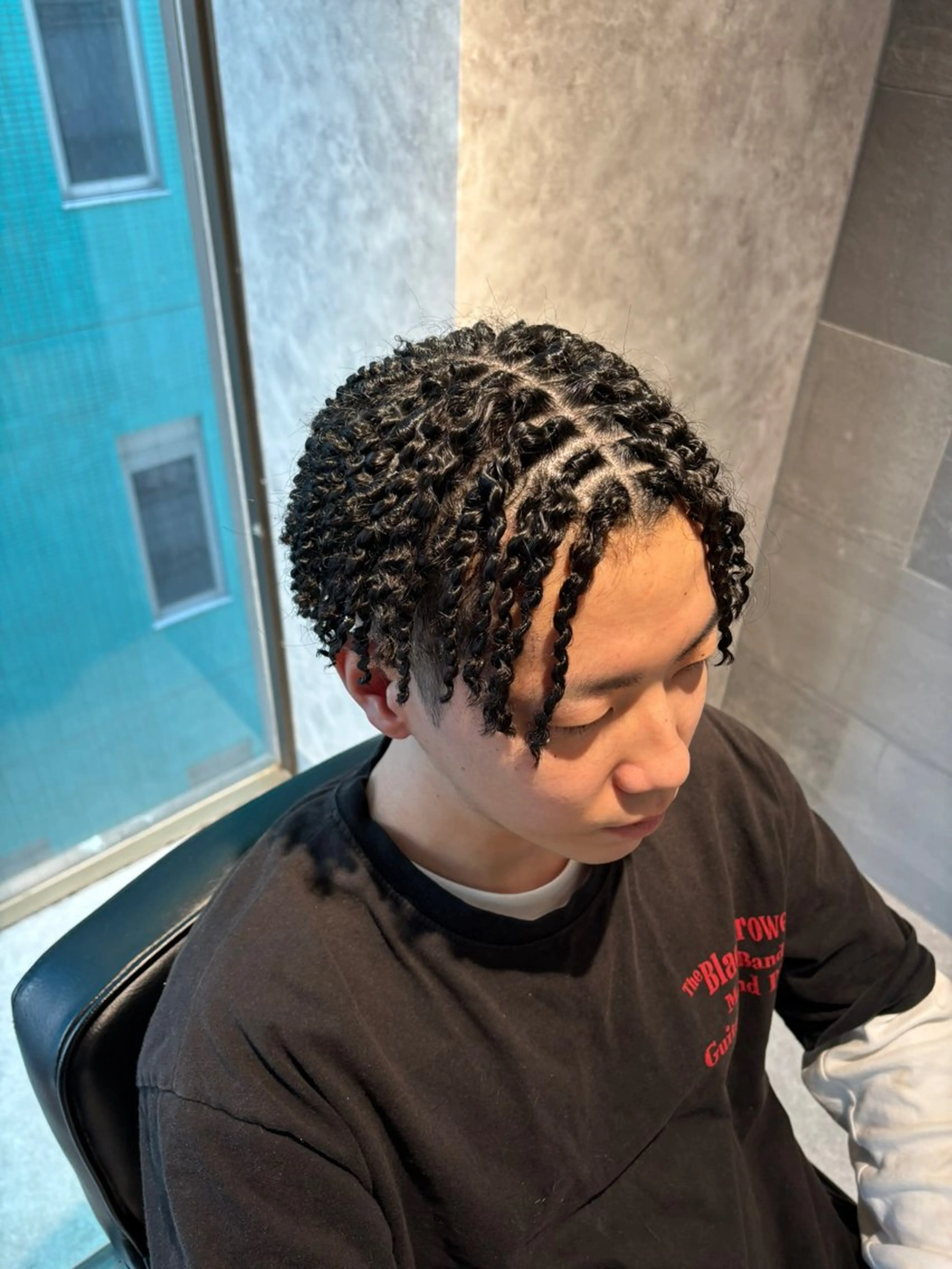 パーマ メンズ men'ssalon stud.所属・立林 類のヘアスタイル