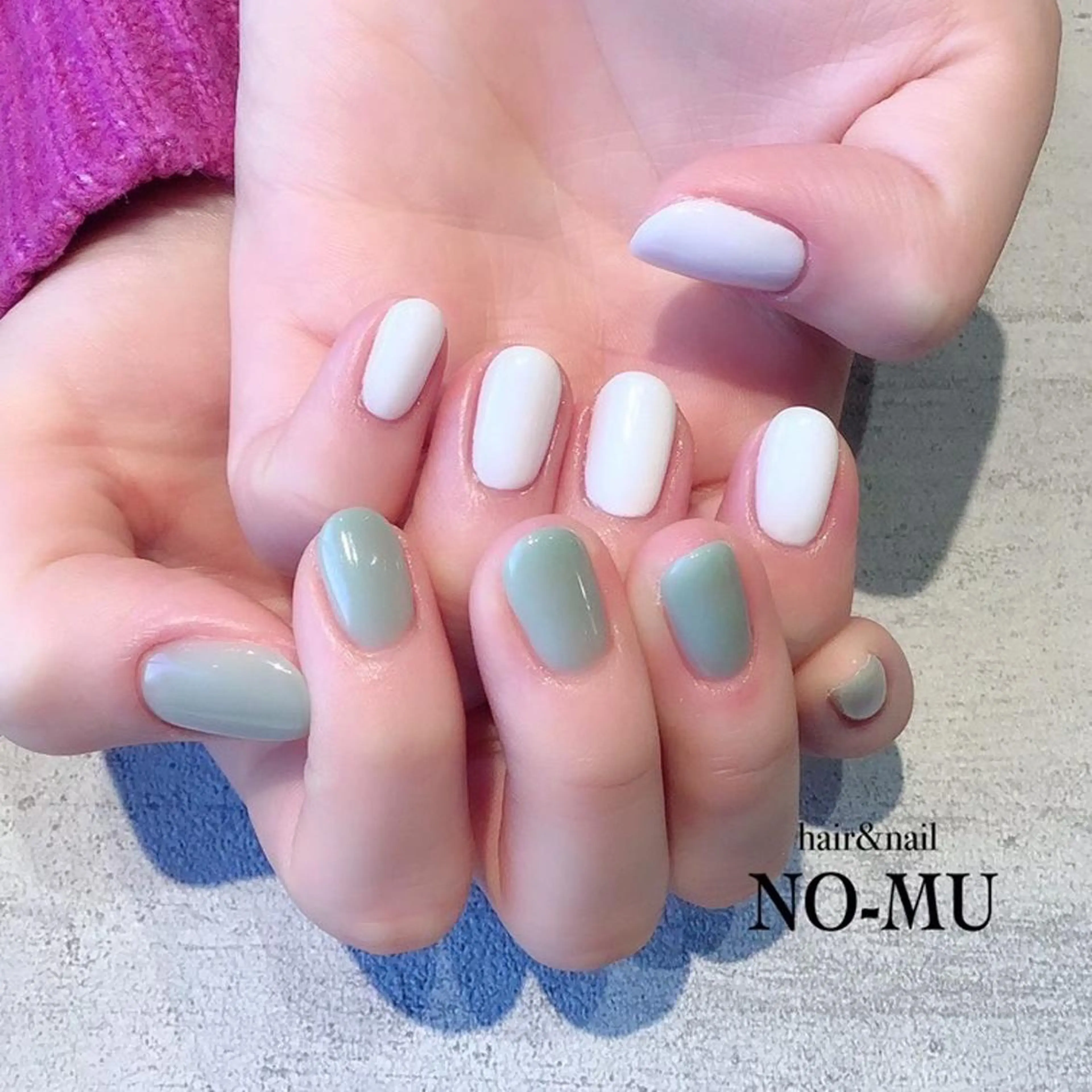ネイル hair&nail NO-MU所属・hair&nail NO-MUのネイルデザイン