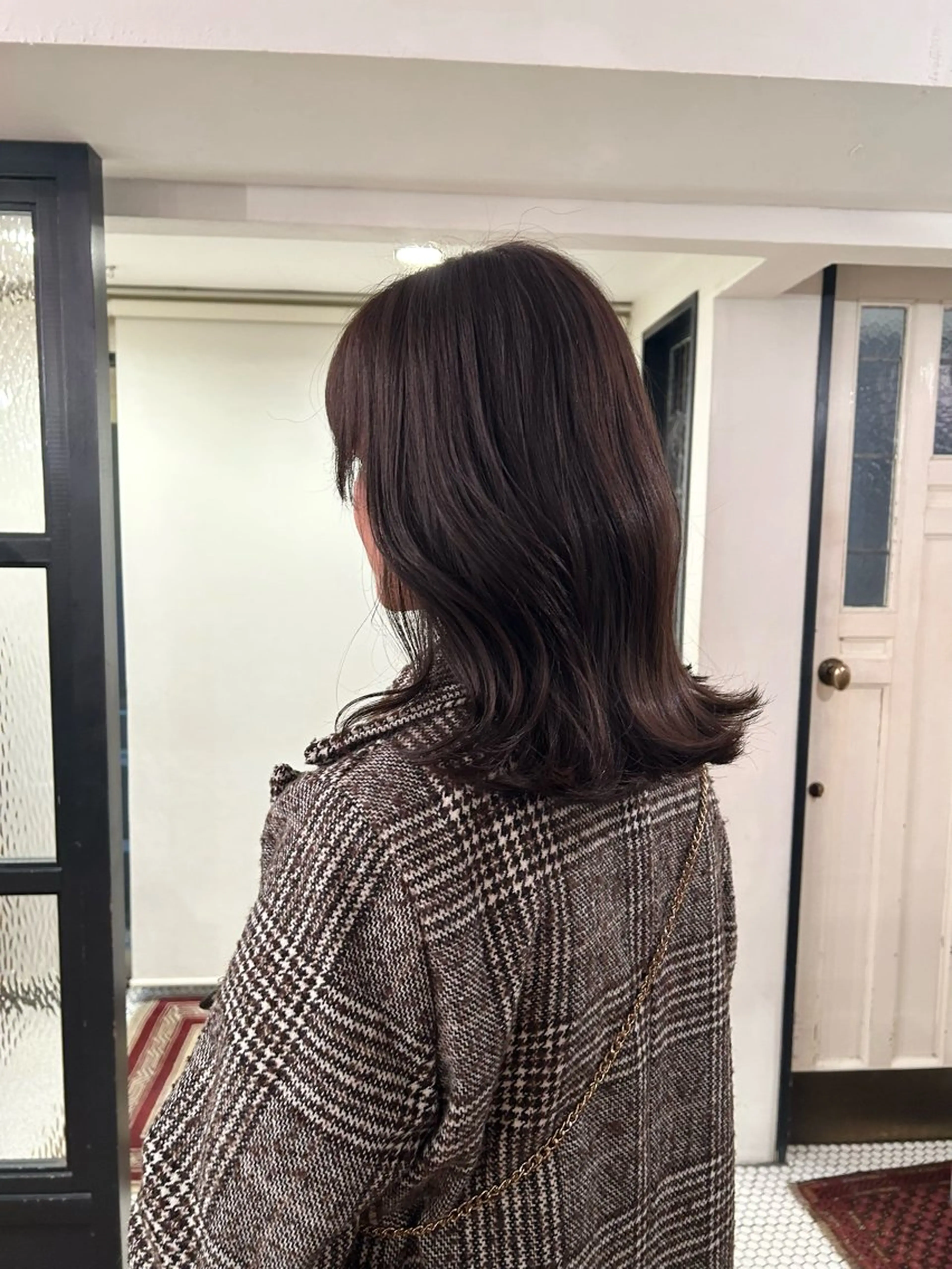 ミディアム ヘアカラー Francesca所属・ナチュラルカラー/ Ⓜ️めぐみのヘアスタイル