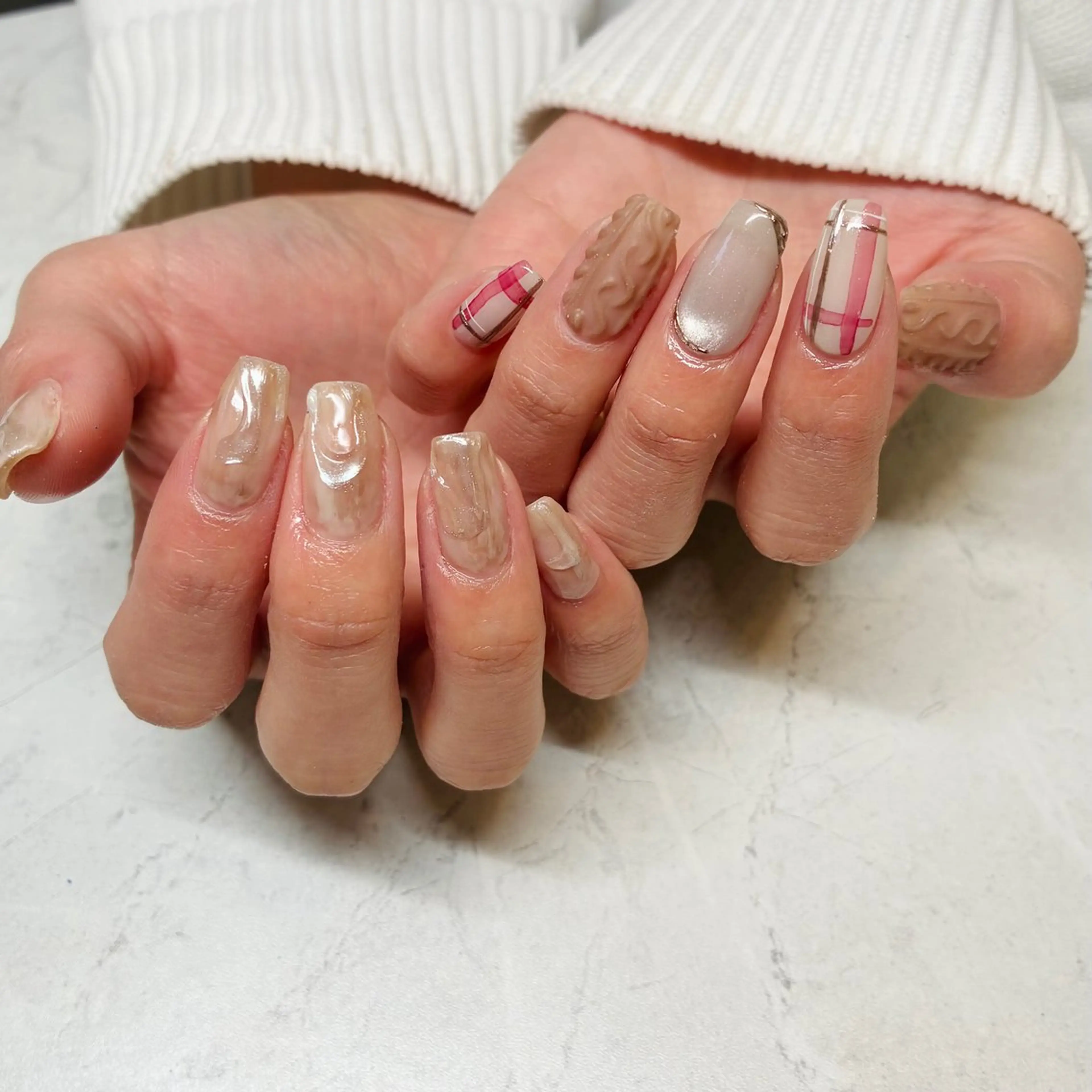 ネイル プライベートサロンmilla所属・milla Tanakaのネイルデザイン