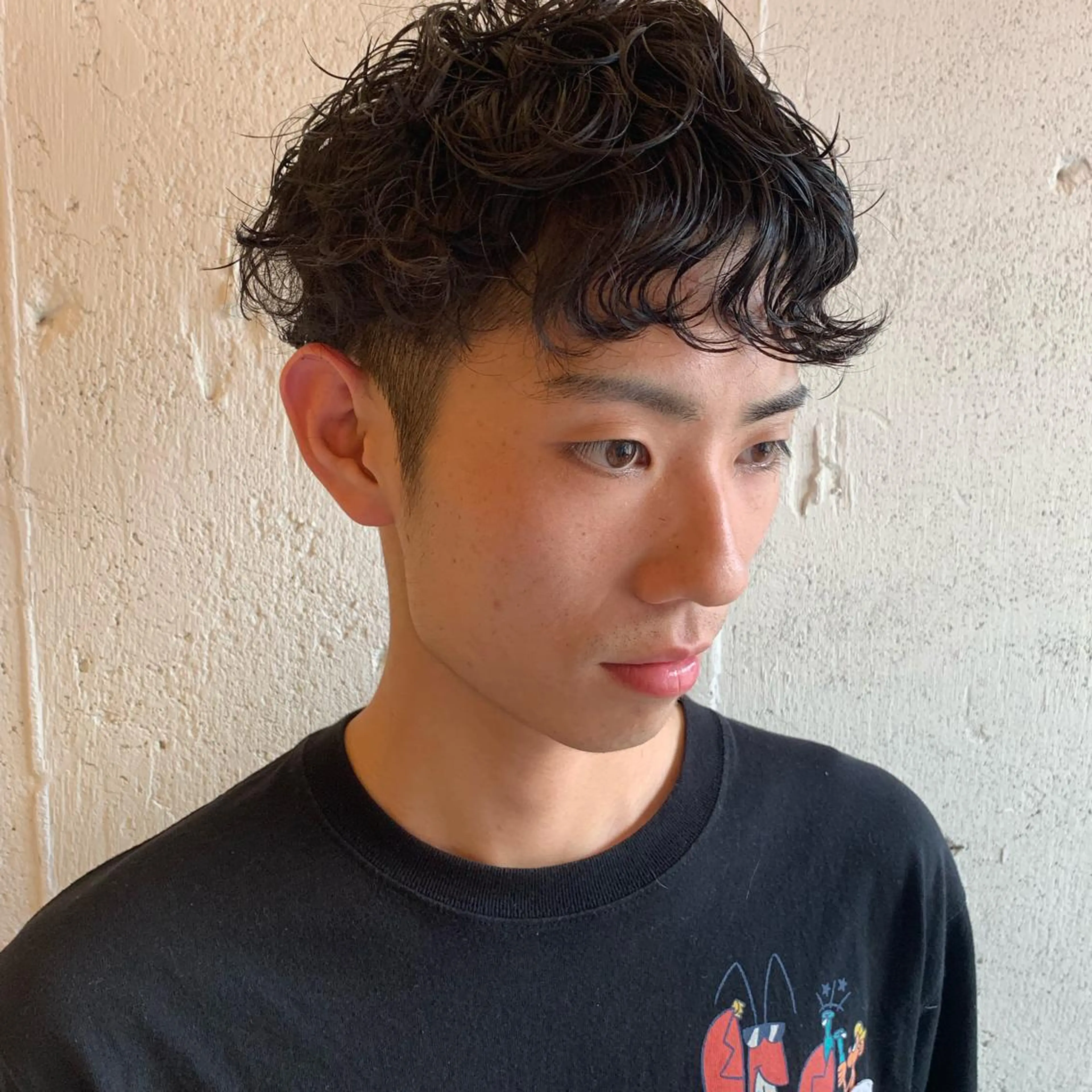 パーマ メンズ カット パーマ 🎈馬場佑馬/ スパイラルパーマ🎈のヘアスタイル