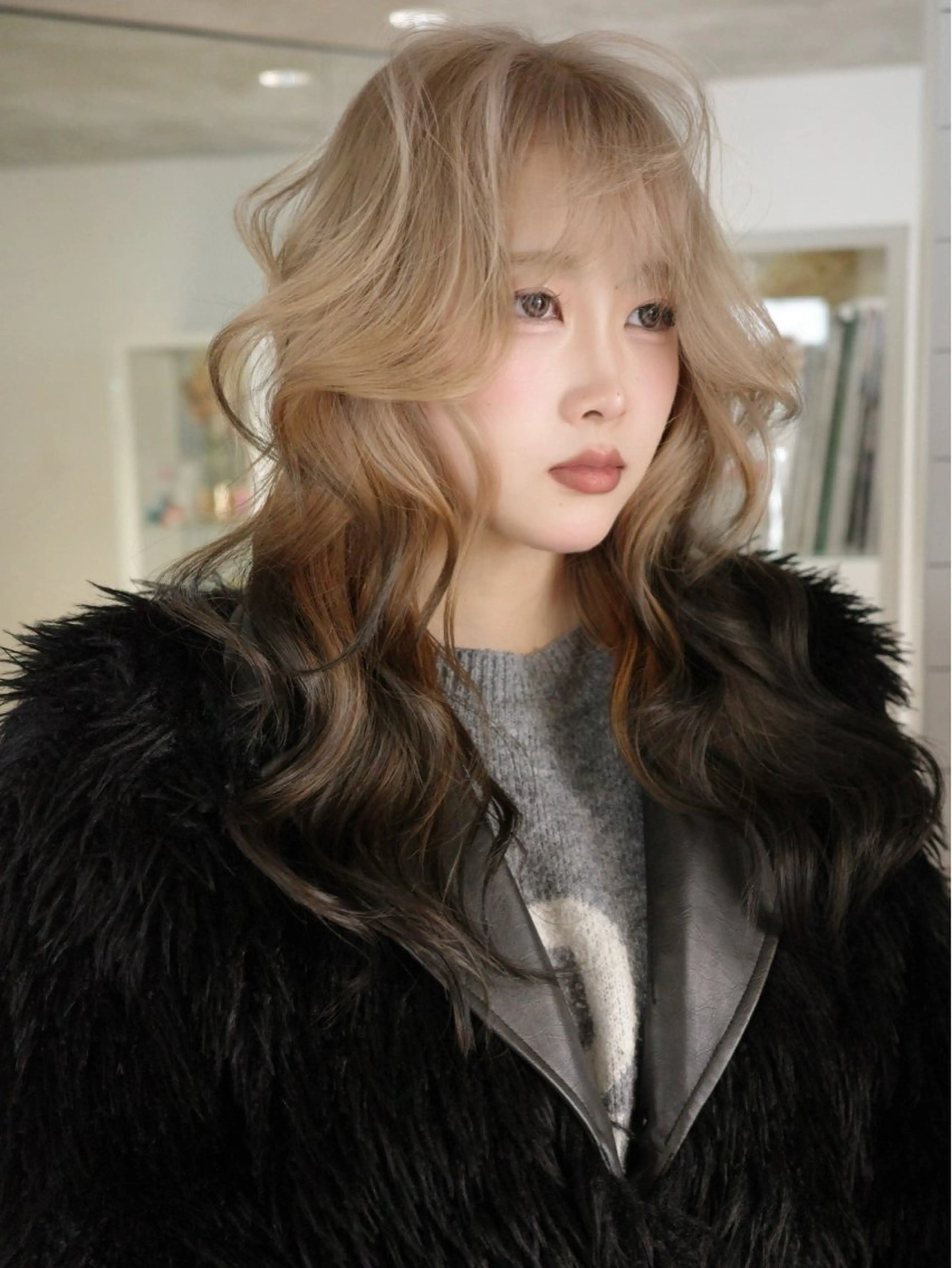 ロング カラー ヘアカラー ウルフ/レイヤー ⚡️ITSUKU⚡️のヘアスタイル