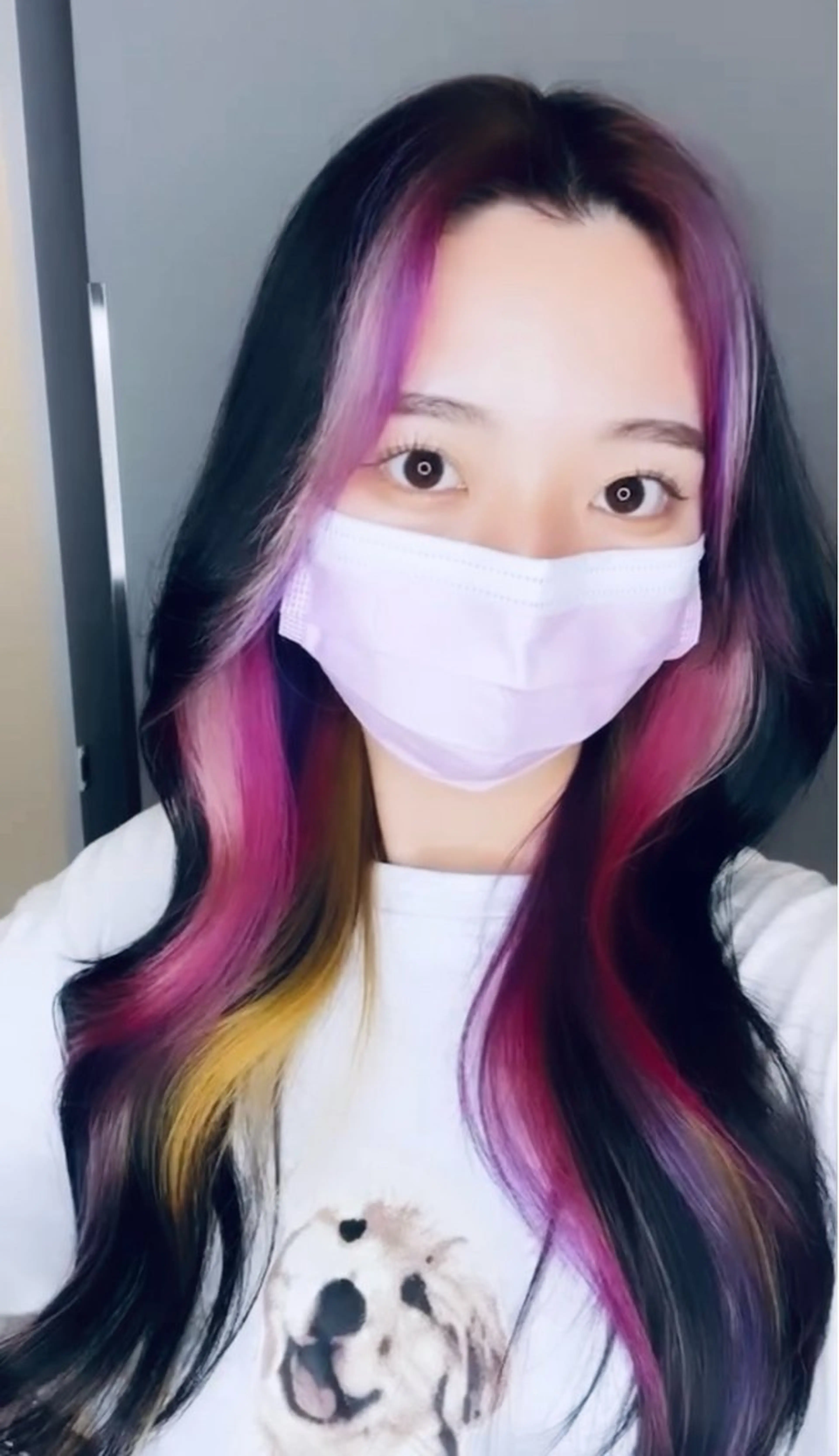 カラー 石井 潤のヘアスタイル