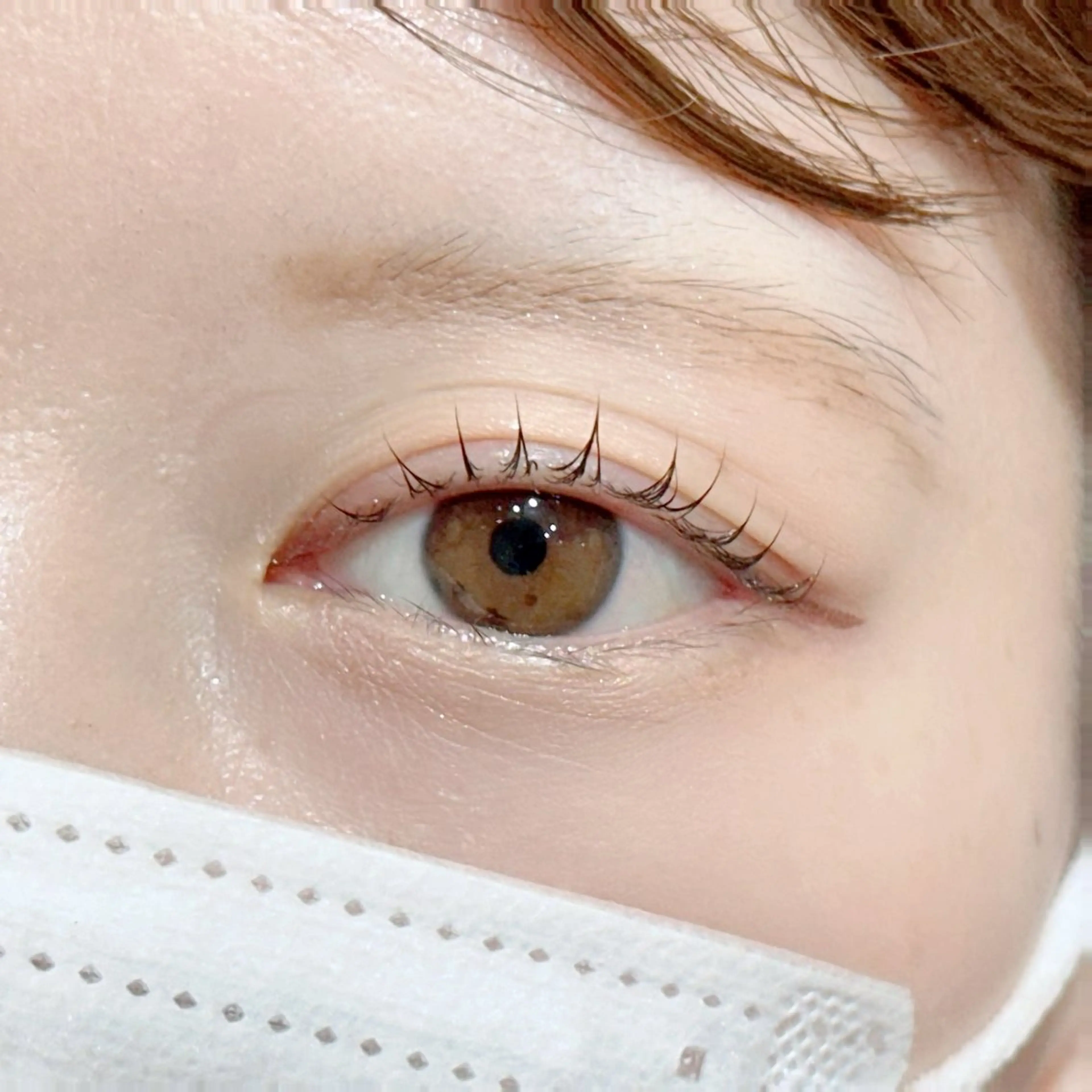 マツエク・マツパ 一重×まつ毛パーマ マツパ Kanami カナミのマツエク・マツパデザイン