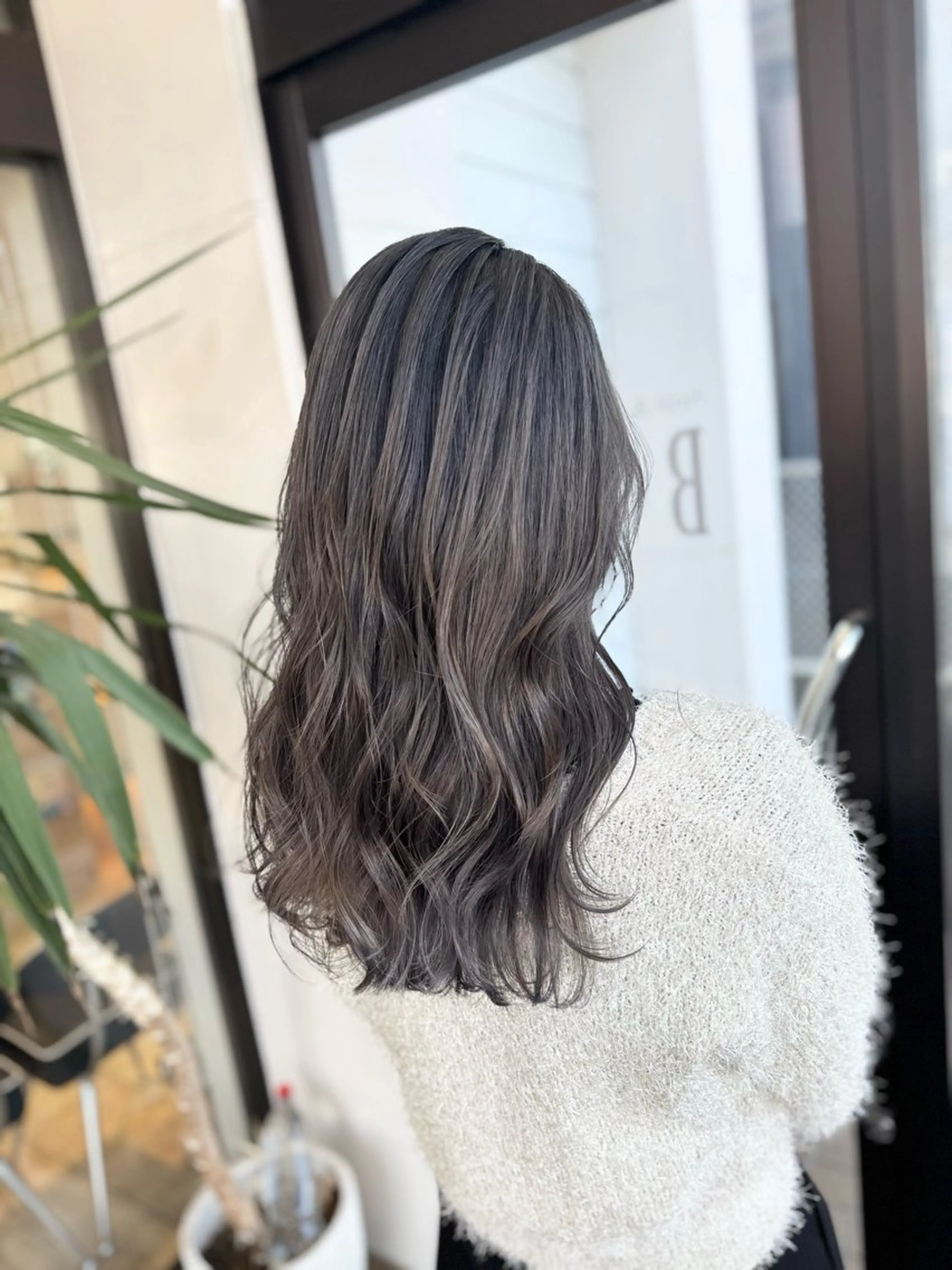 ロング ヘアカラー トリートメント 🇰🇷韓国風顔周り NANAMI🇰🇷のヘアスタイル