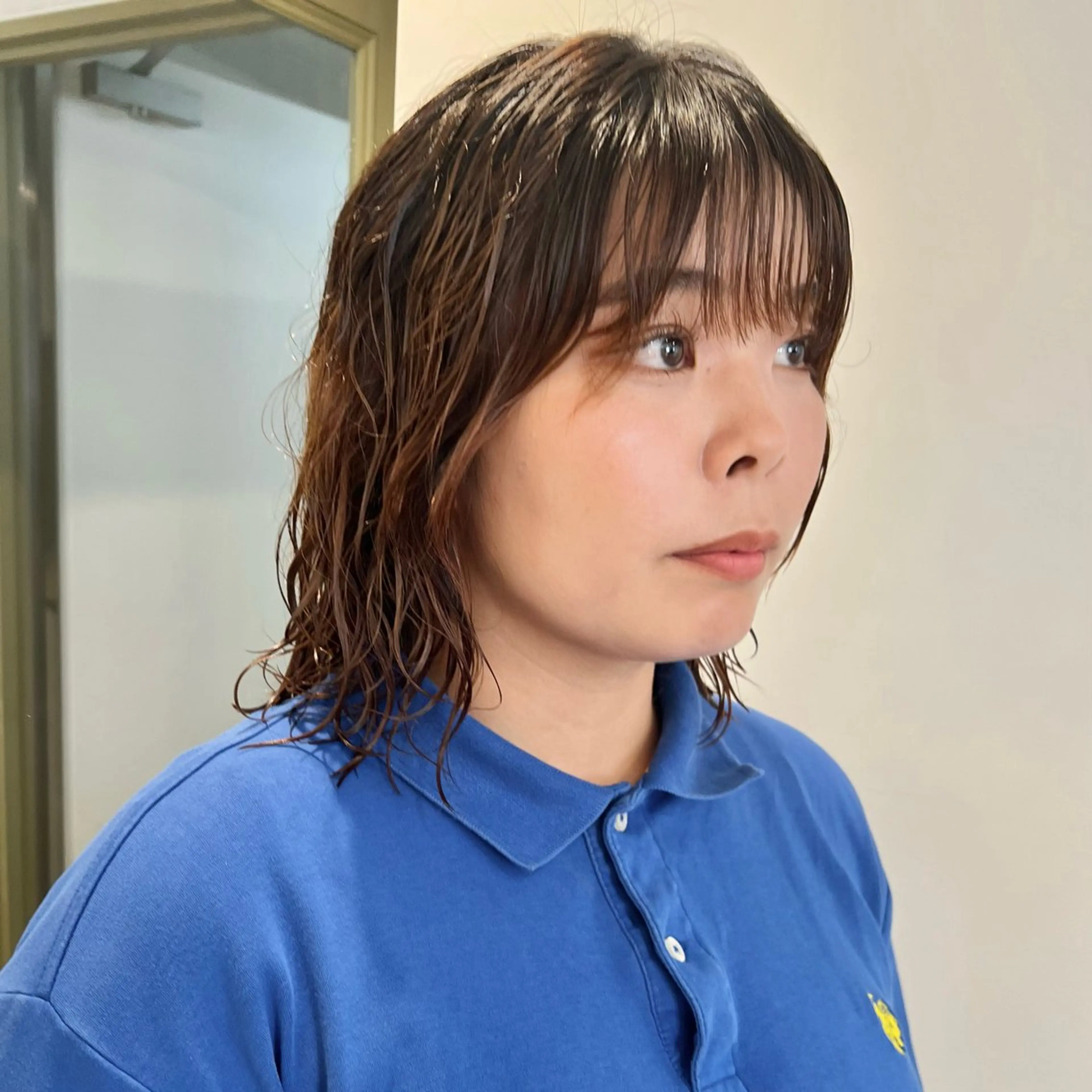 ミディアム パーマ メンズカット /パーマ🍀田畑玖音のヘアスタイル