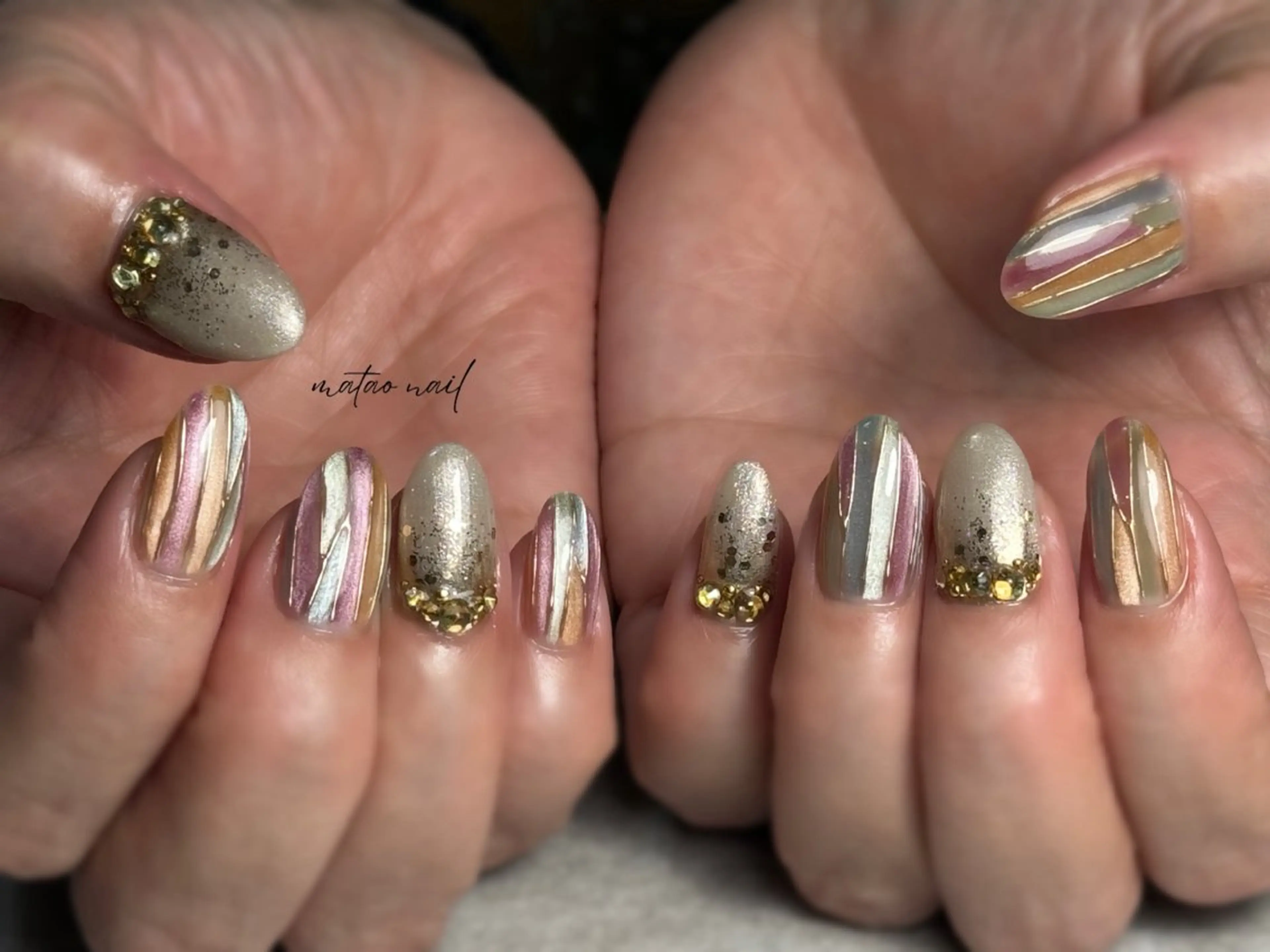ネイル ハンドネイル フットネイル matao nailのネイルデザイン