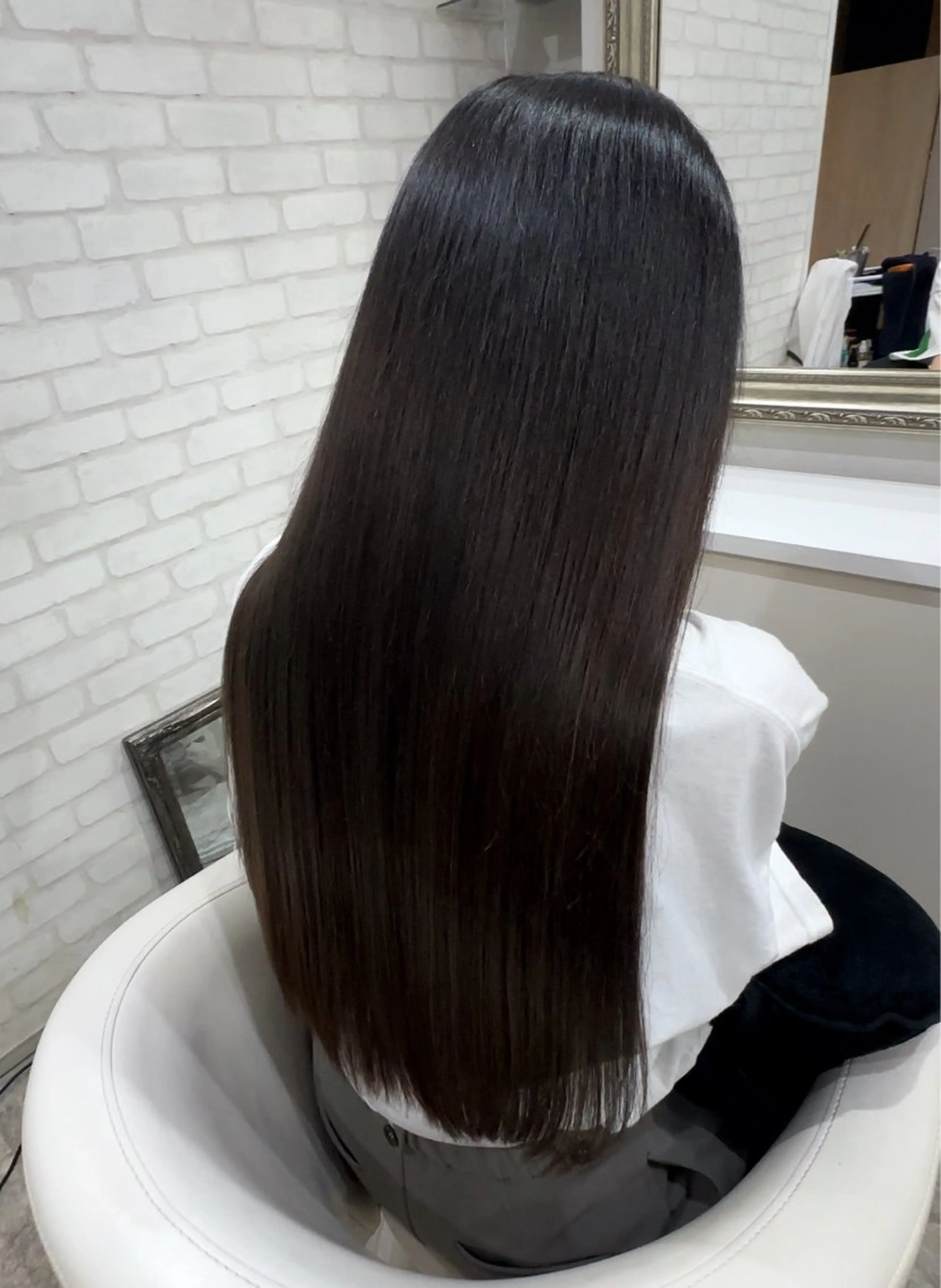 ロング 縮毛矯正 縮毛矯正 【TAKAYA】🌸 縮毛矯正専門店のヘアスタイル