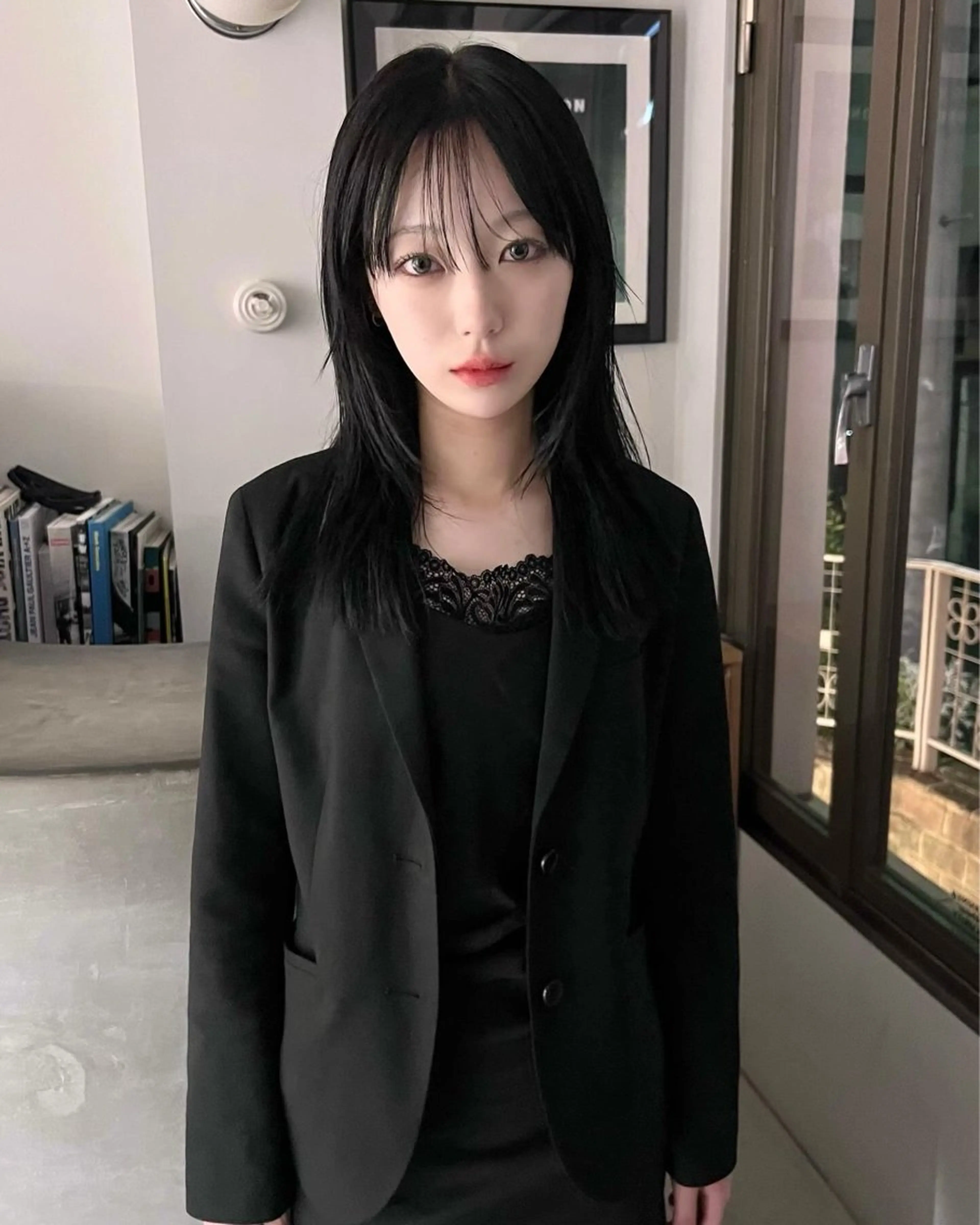 ミディアム レイヤーカット 丹治 一輝ボブ/ショートのヘアスタイル