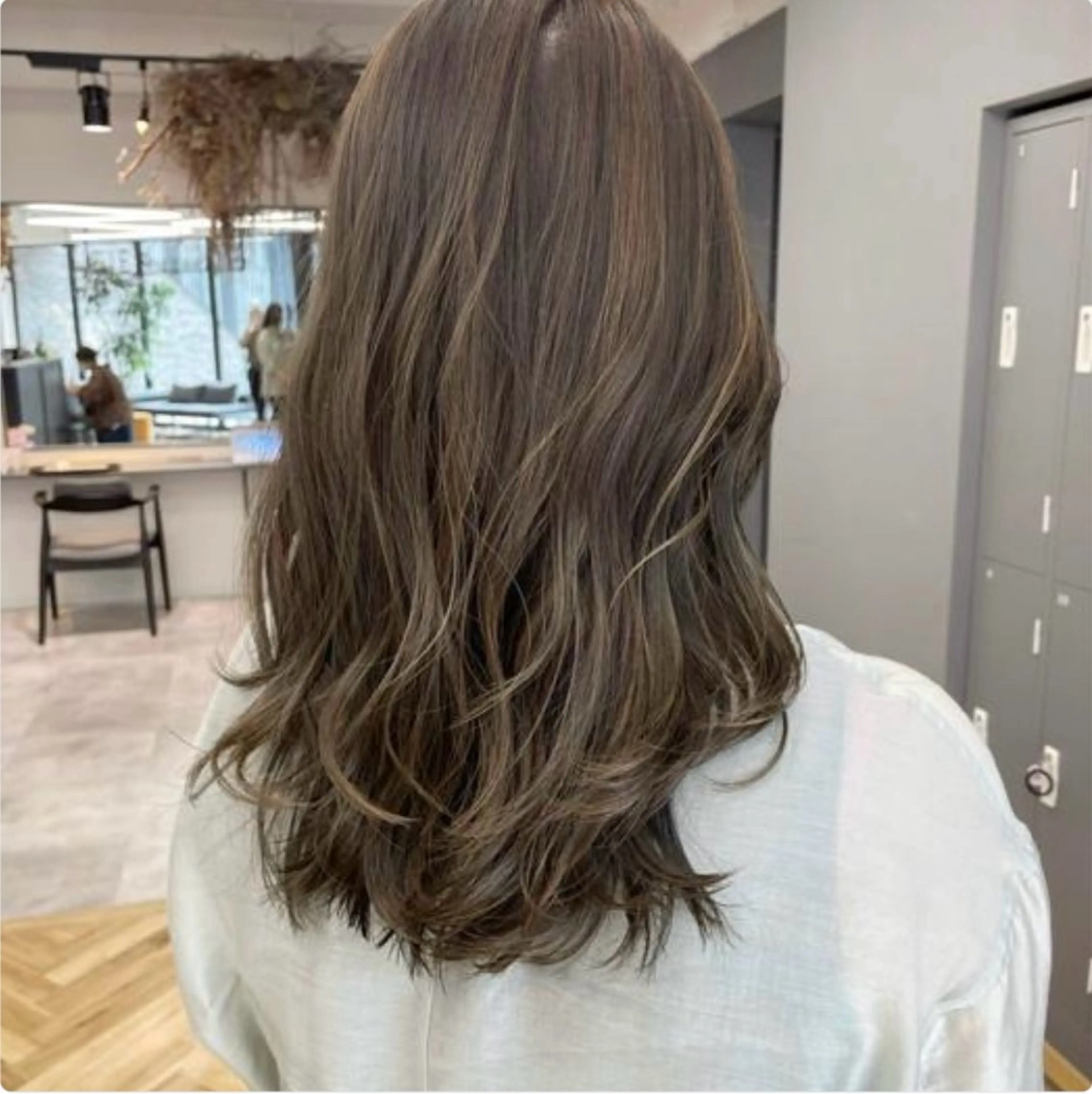 カラー GIEN Nu+ 中谷 翔のヘアスタイル